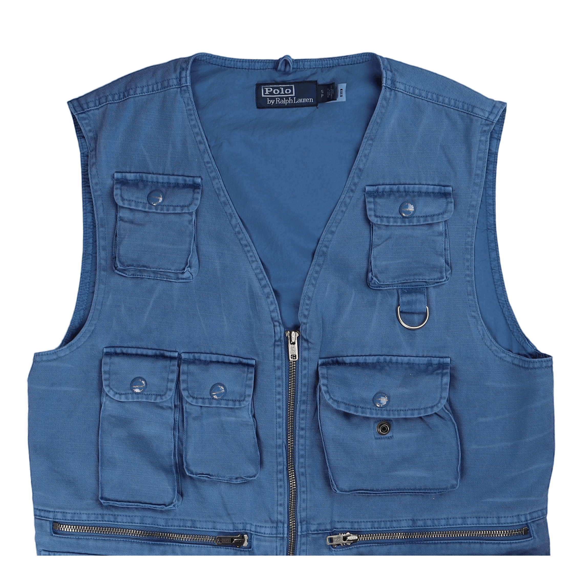 Polo Ralph Lauren Chino Utility Vest Retreat Blue