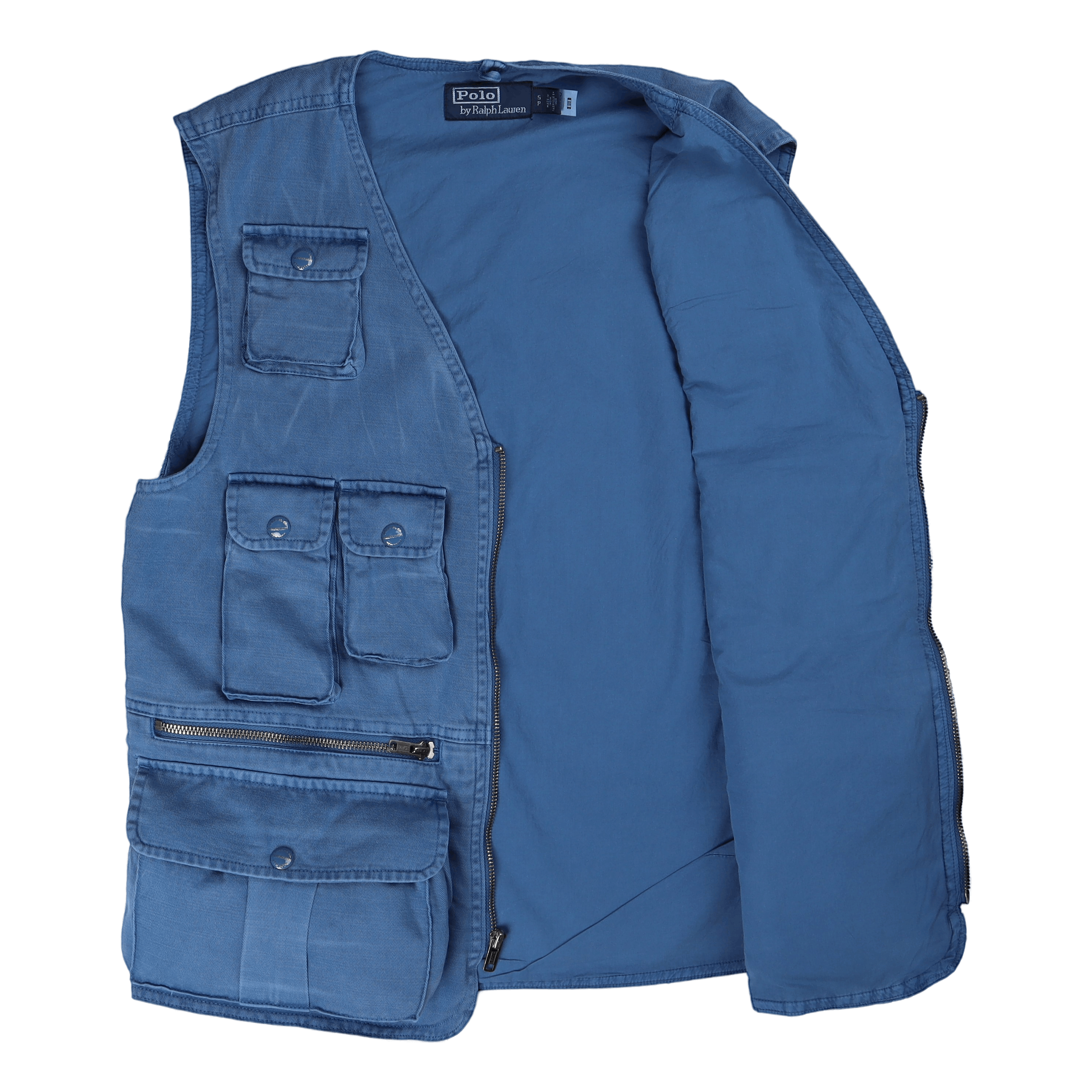Polo Ralph Lauren Chino Utility Vest Retreat Blue