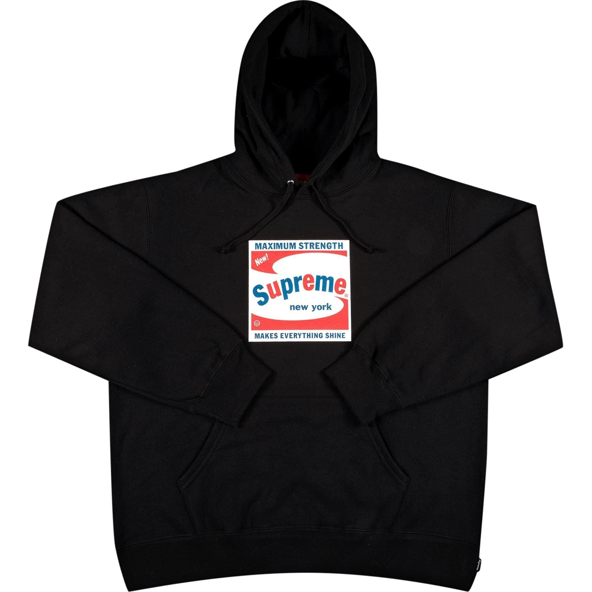 Supreme Shine Hooded Sweatshirt Black