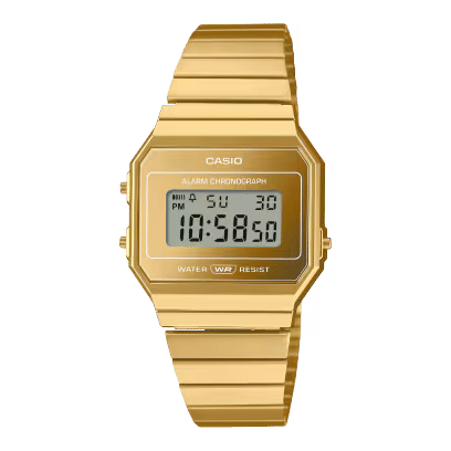 Casio Vintage A700WEVG - 9A – Slim Gold Digital