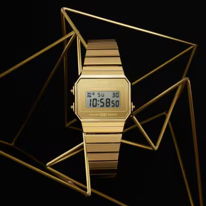 Casio Vintage A700WEVG - 9A – Slim Gold Digital