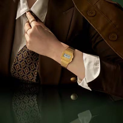 Casio Vintage A700WEVG - 9A – Slim Gold Digital