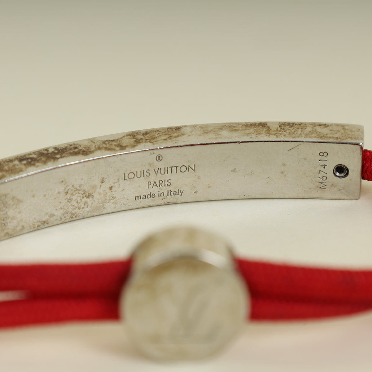 Louis Vuitton Red Space Bracelet