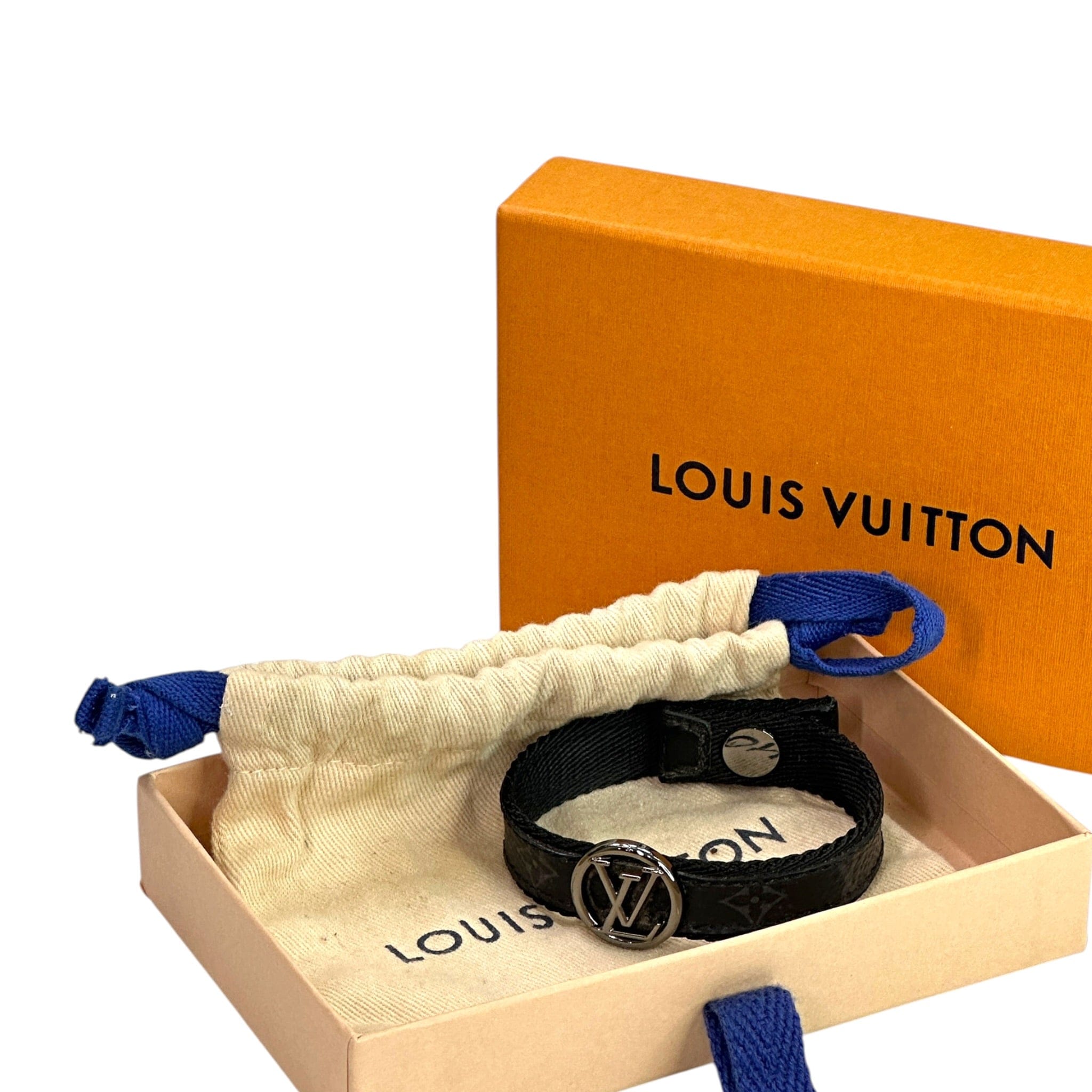 Louis Vuitton Monogram Eclipse Bracelet