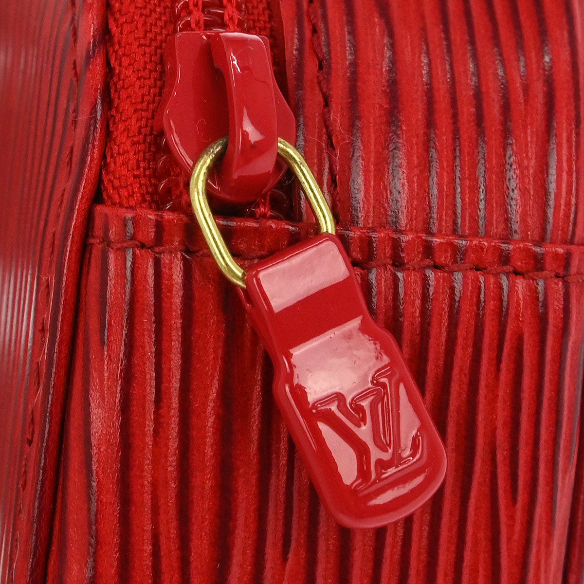 Louis Vuitton Red Epi Ecrin Bijou 8 Jewelry Case Pouch M48227