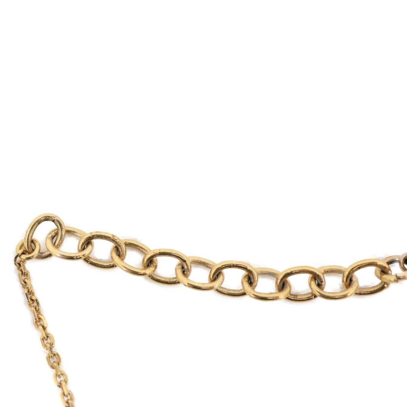 LOUIS VUITTON Place Vendome Metal Bracelet Gold