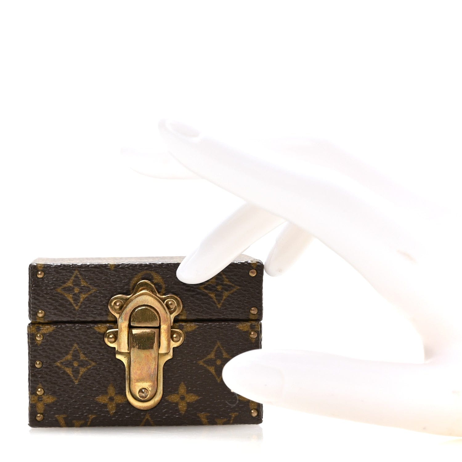 Louis Vuitton Monogram Ring Box Mini Trunk Case