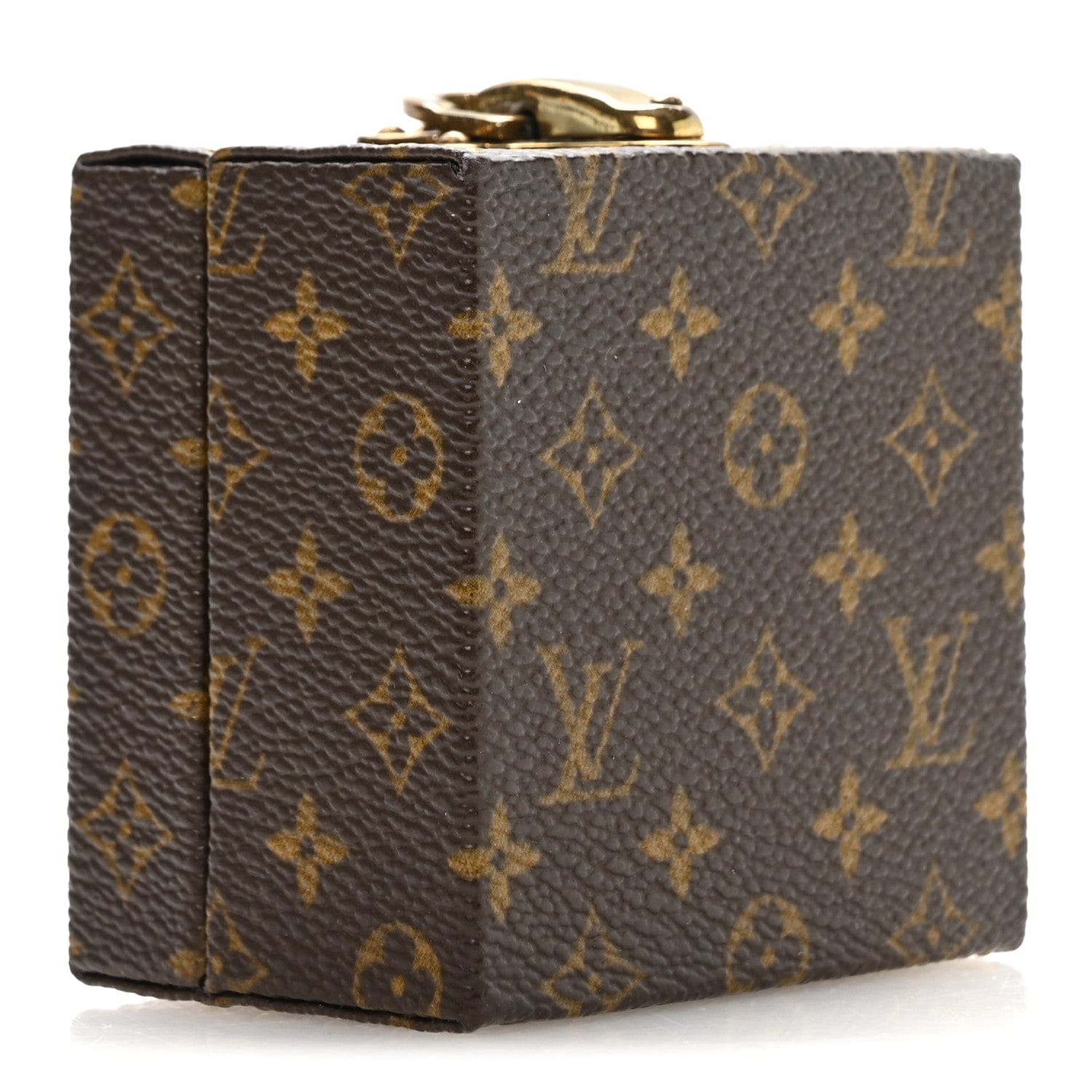 Louis Vuitton Monogram Ring Box Mini Trunk Case
