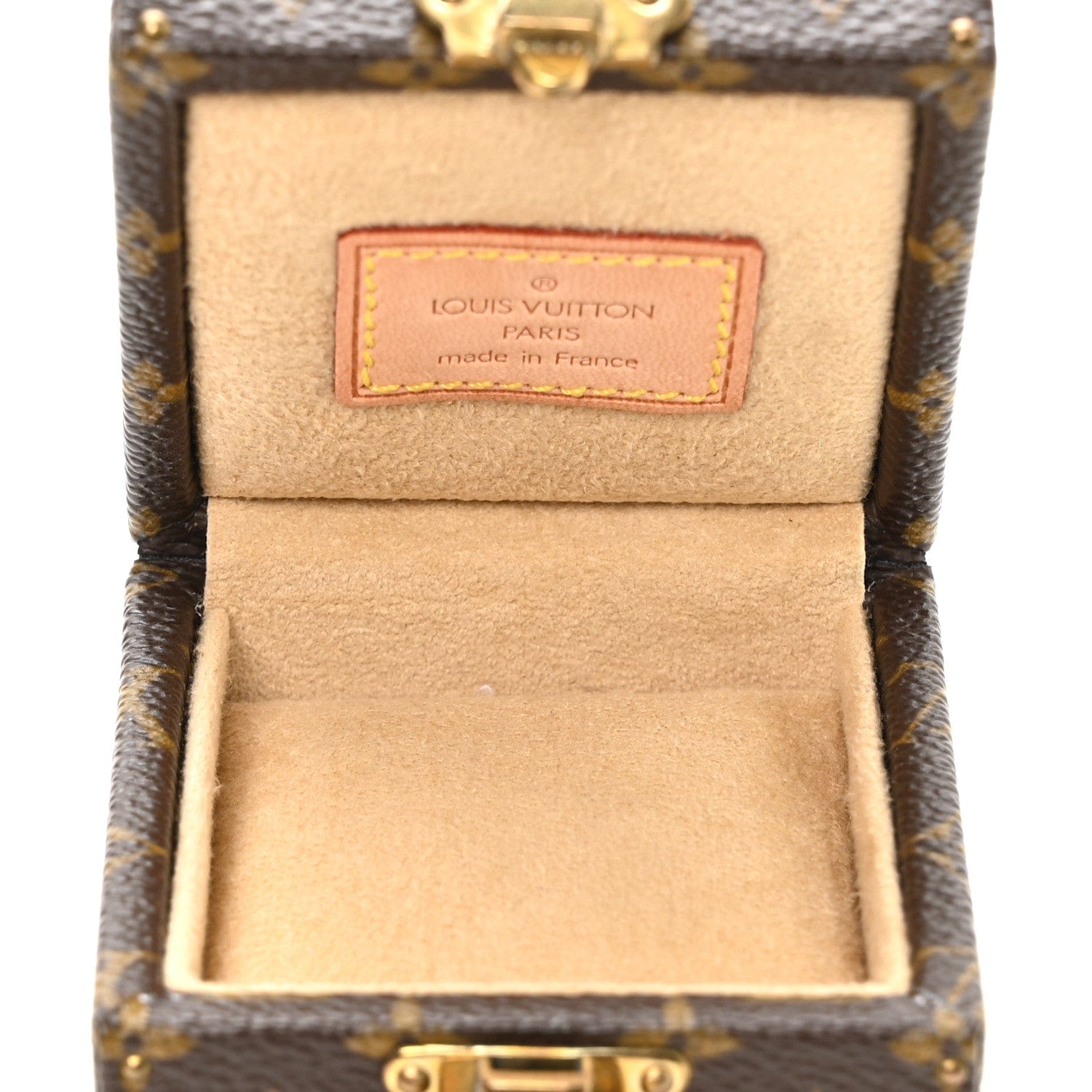 Louis Vuitton Monogram Ring Box Mini Trunk Case