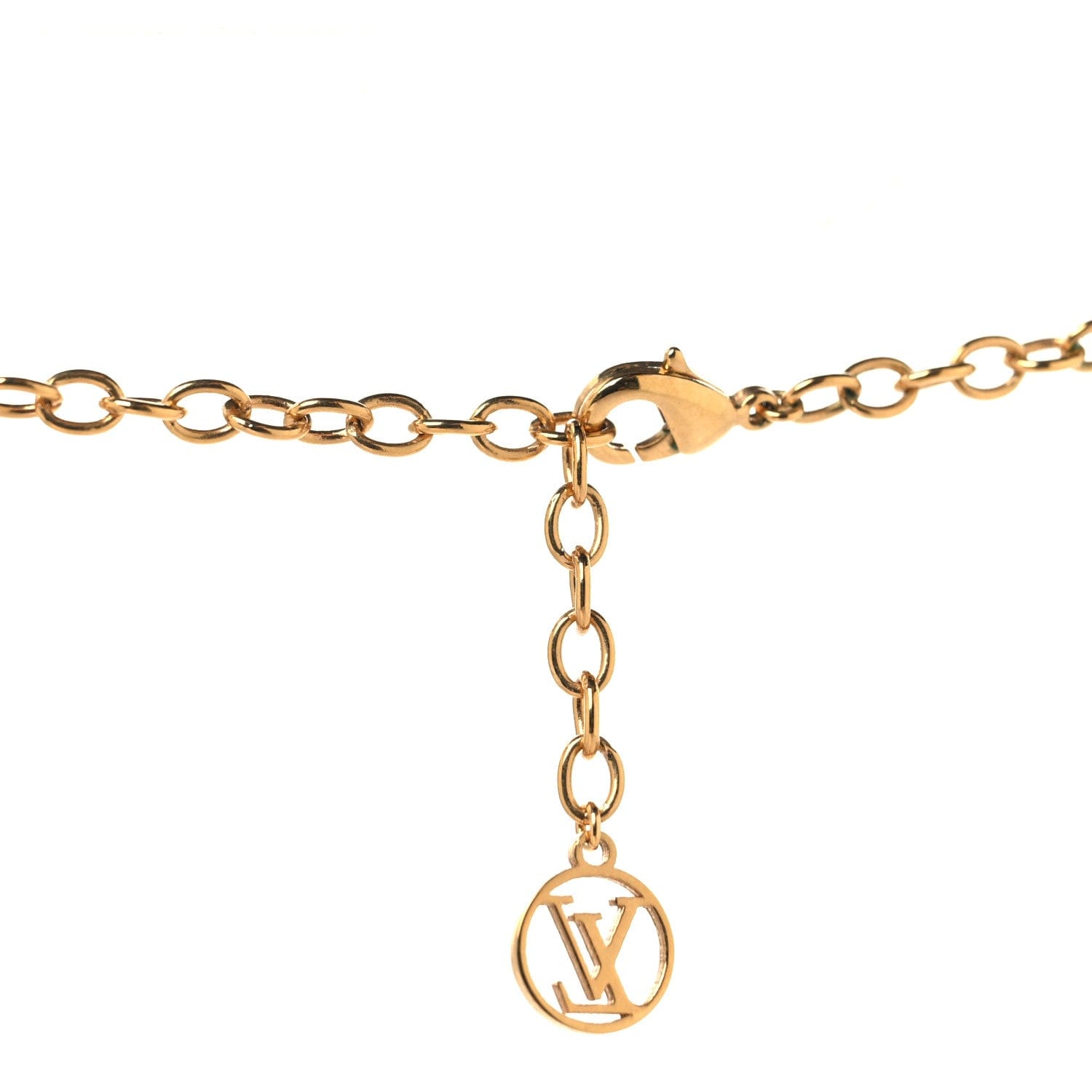 Louis Vuitton Metal Blooming Supple Necklace Gold