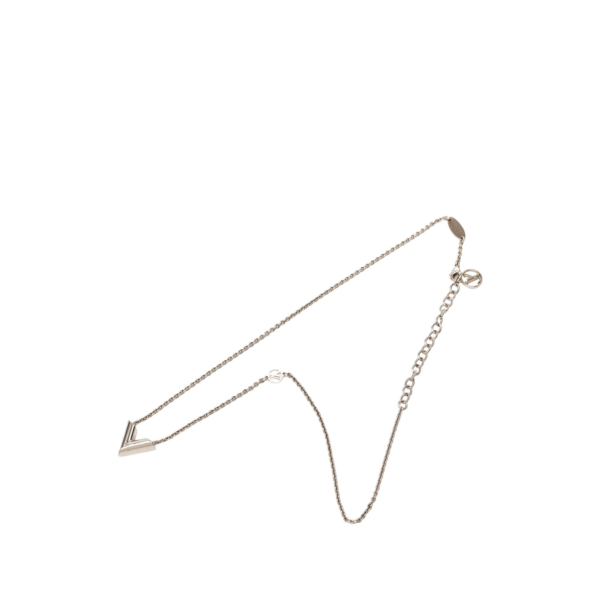 Louis Vuitton Brass Essential V Supple Necklace