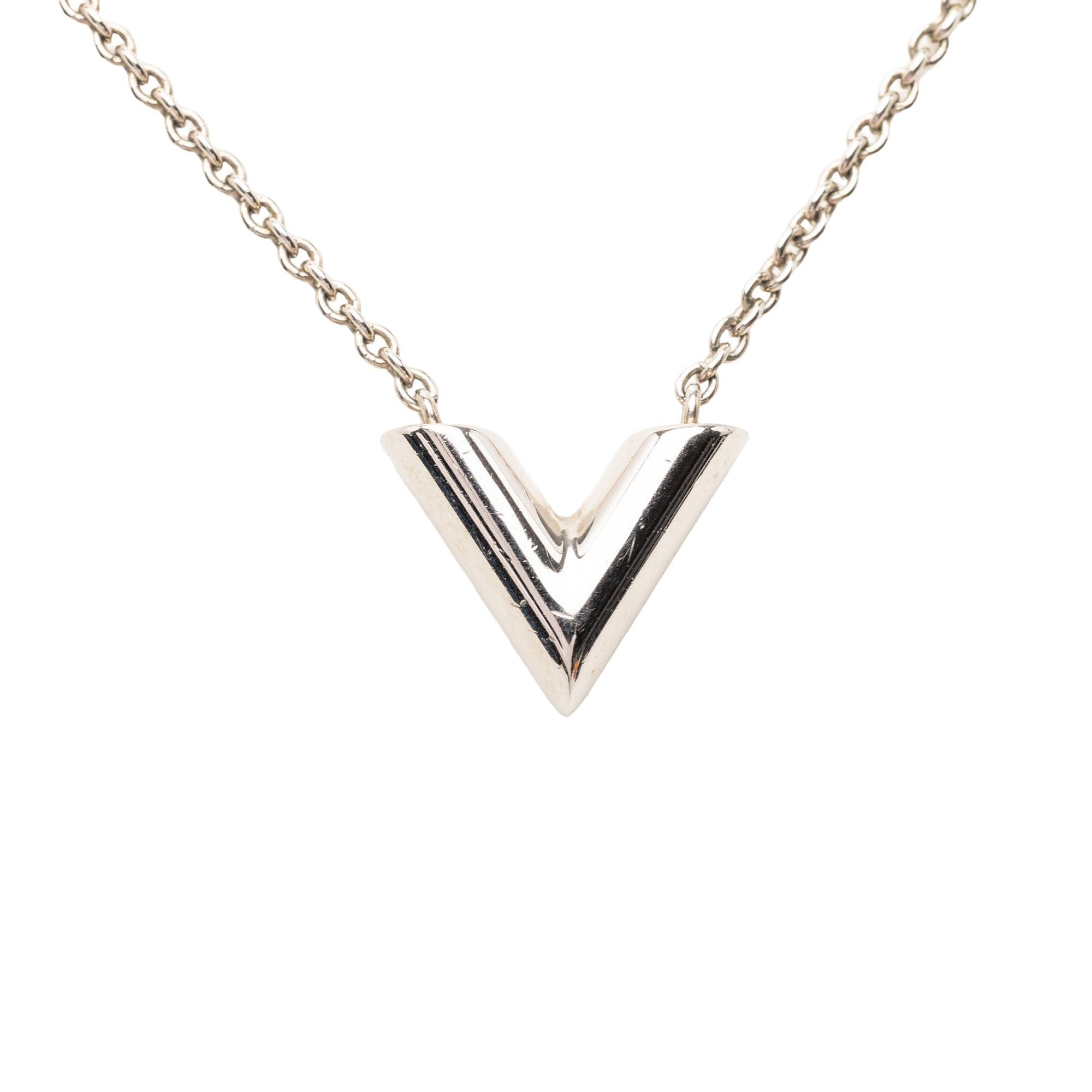 Louis Vuitton Brass Essential V Supple Necklace