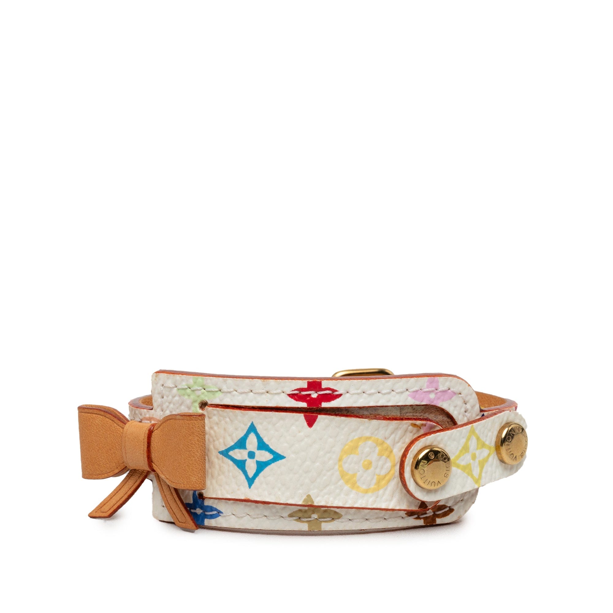 Louis Vuitton Monogram Multicolore Address Wish Wrap Bracelet