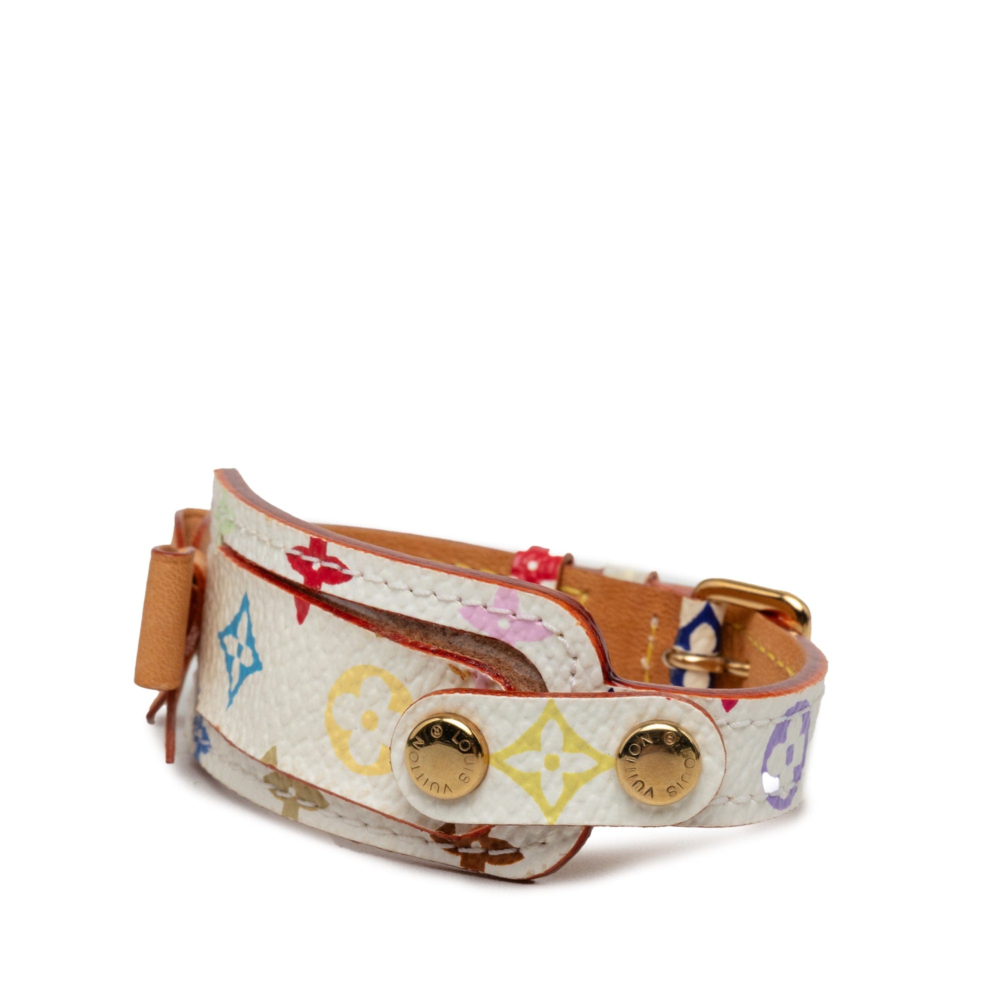 Louis Vuitton Monogram Multicolore Address Wish Wrap Bracelet