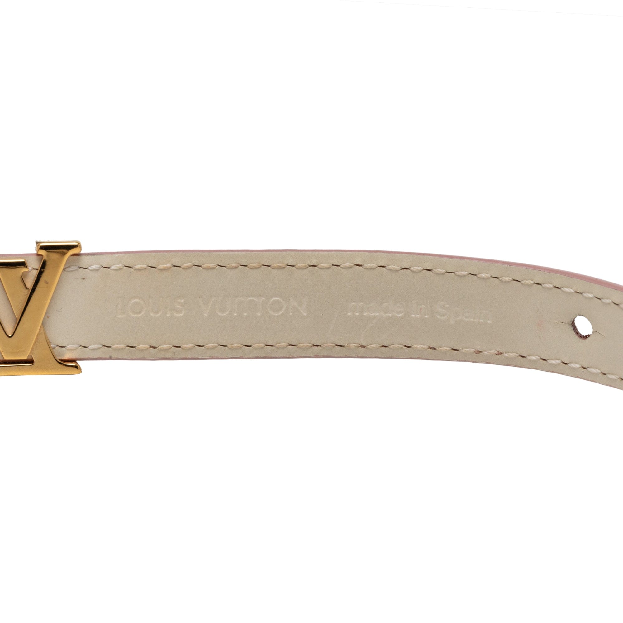 Louis Vuitton Leather LV Iconic Bracelet