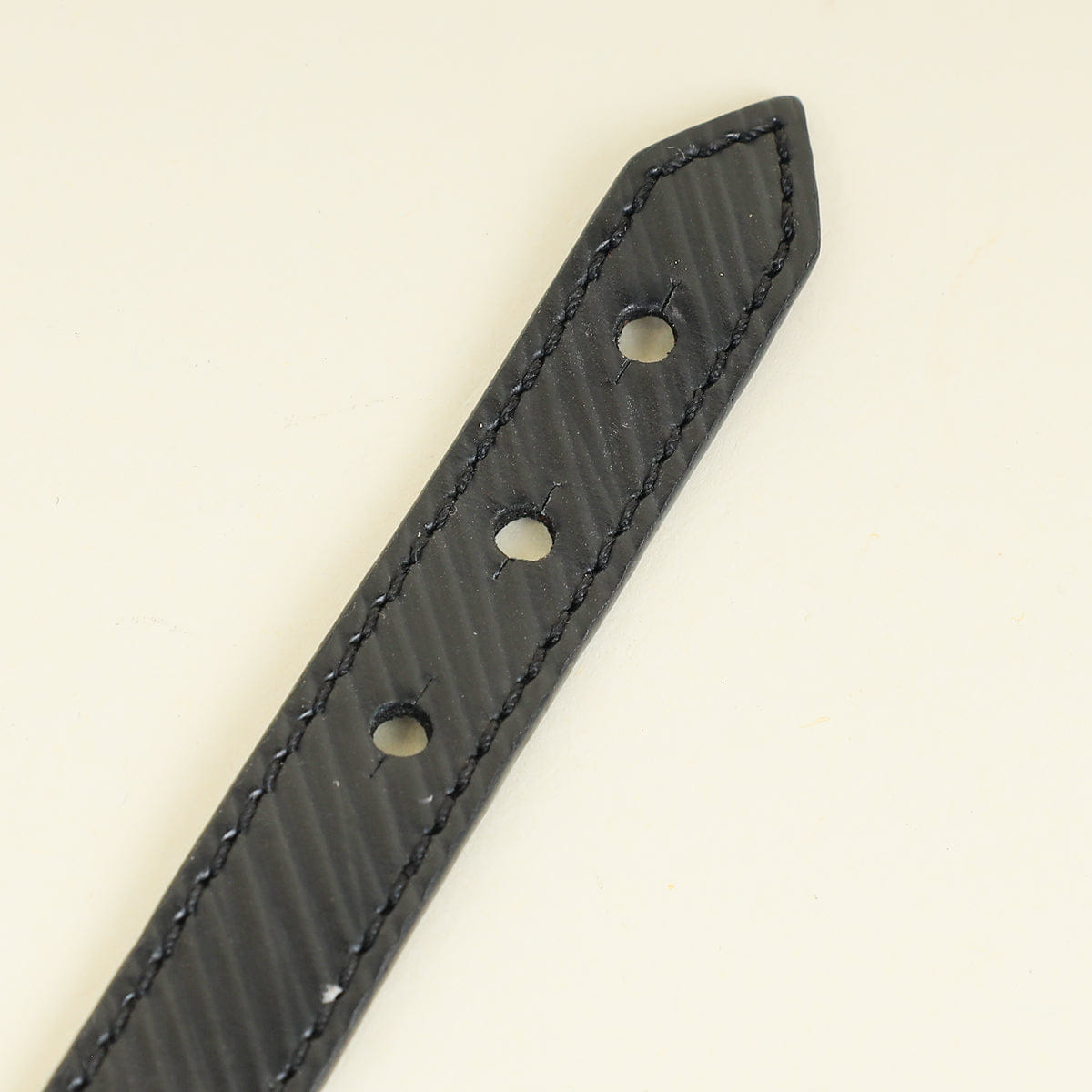 Louis Vuitton Black Twist Bracelet 17