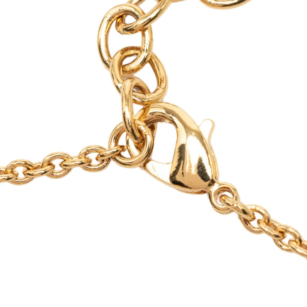 Louis Vuitton Gold Plated Essential V Bracelet