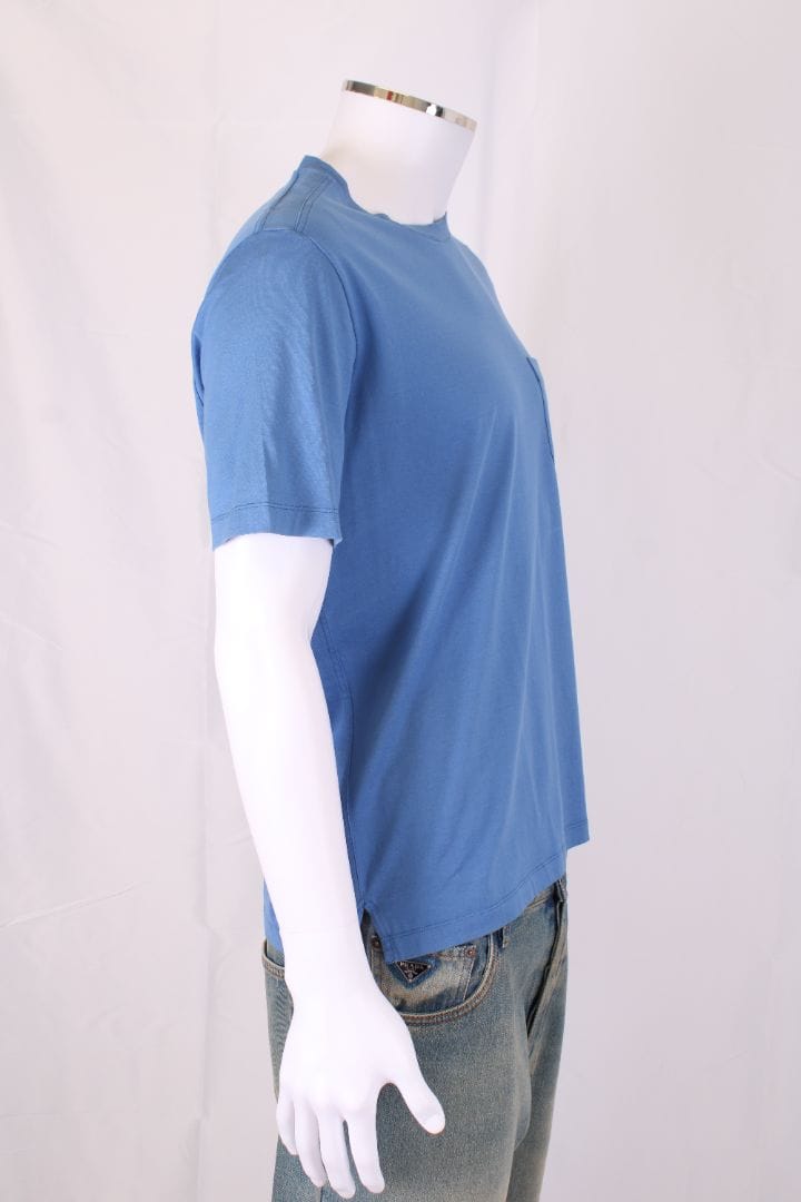 Hermes S/S Pocket T - Shirt Blue M