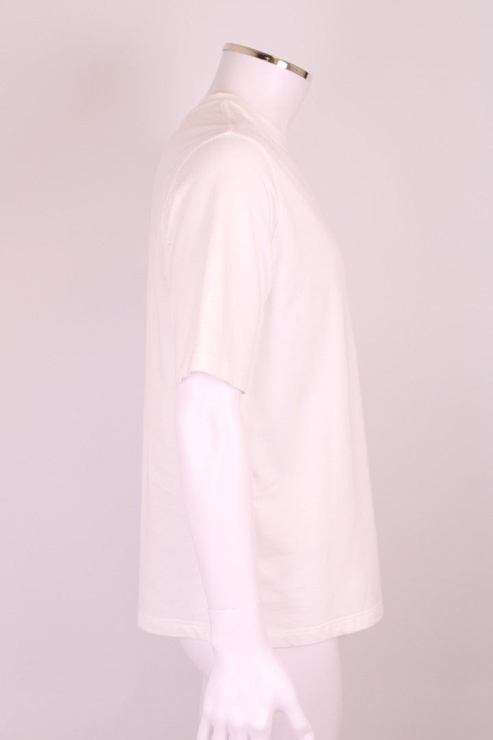 Hermes Leather Patch T - Shirt White M