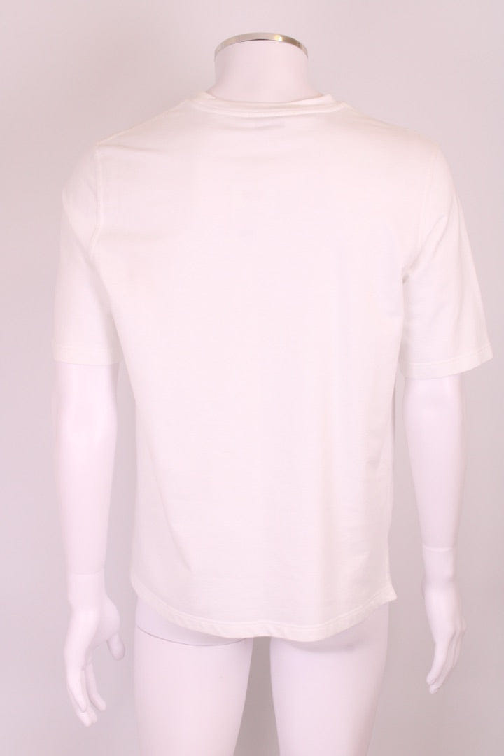 Hermes Leather Patch T - Shirt White M