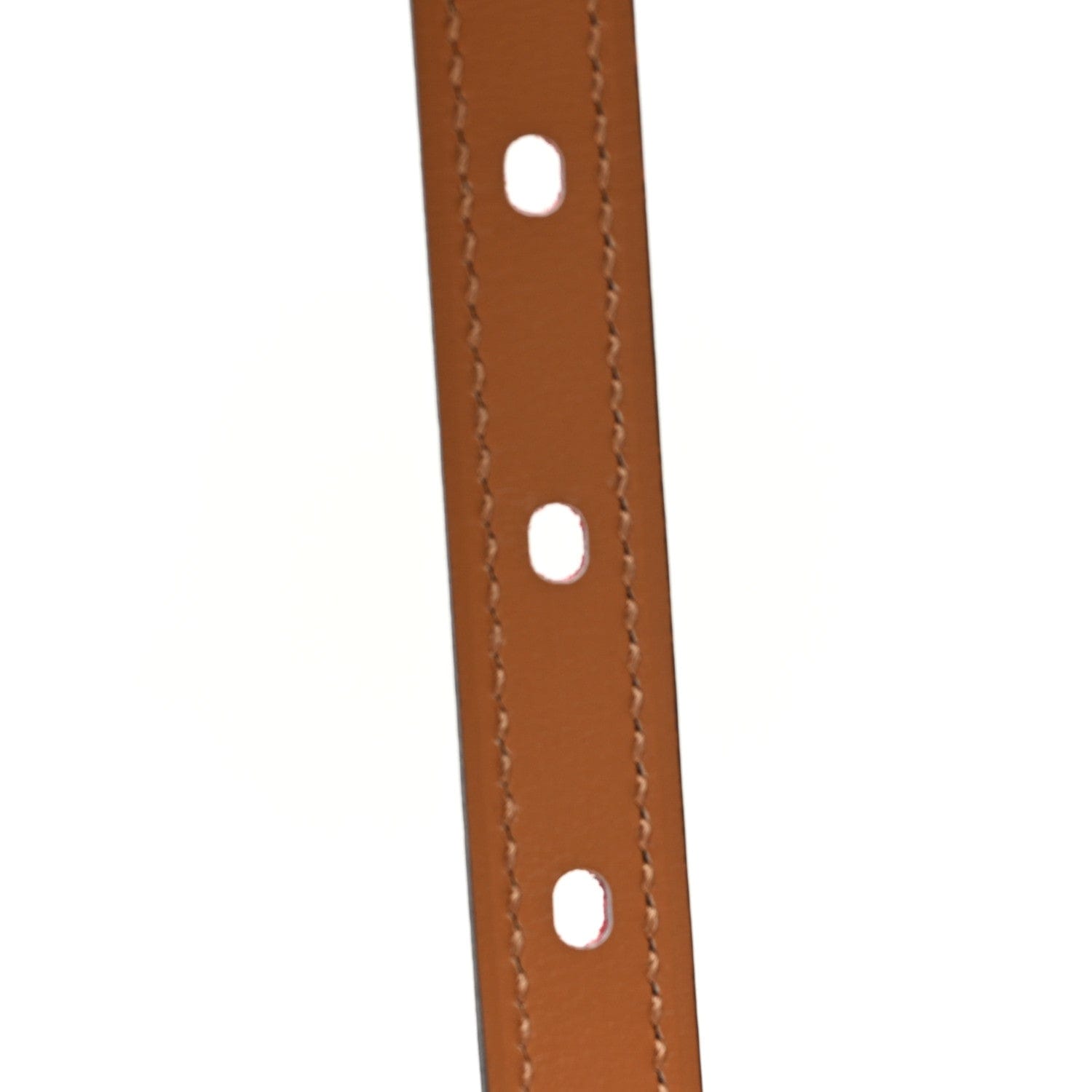 Hermes Epsom 15 mm Pop H Belt 80 Orange Poppy