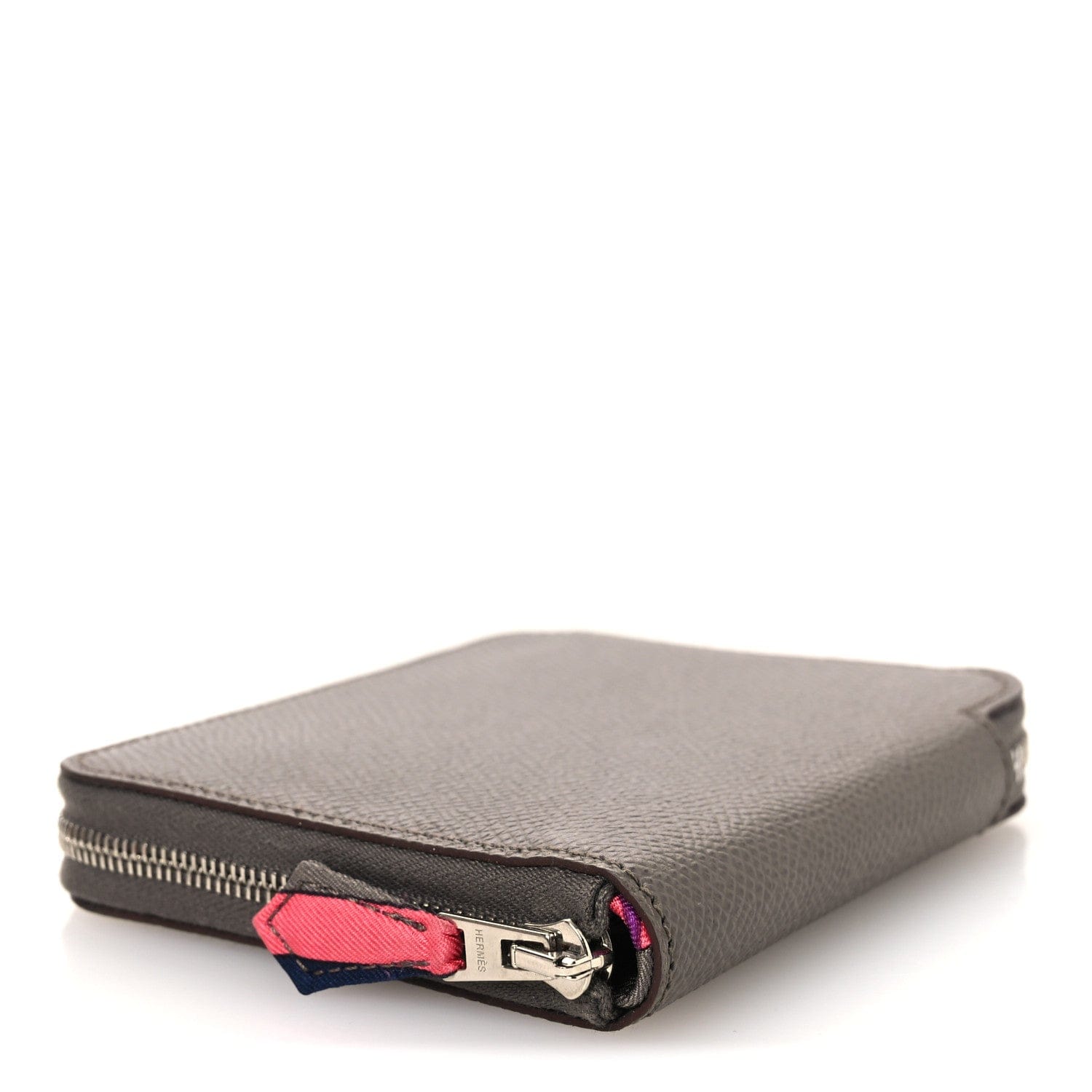 Hermes Epsom Silk'in Compact Wallet Etain