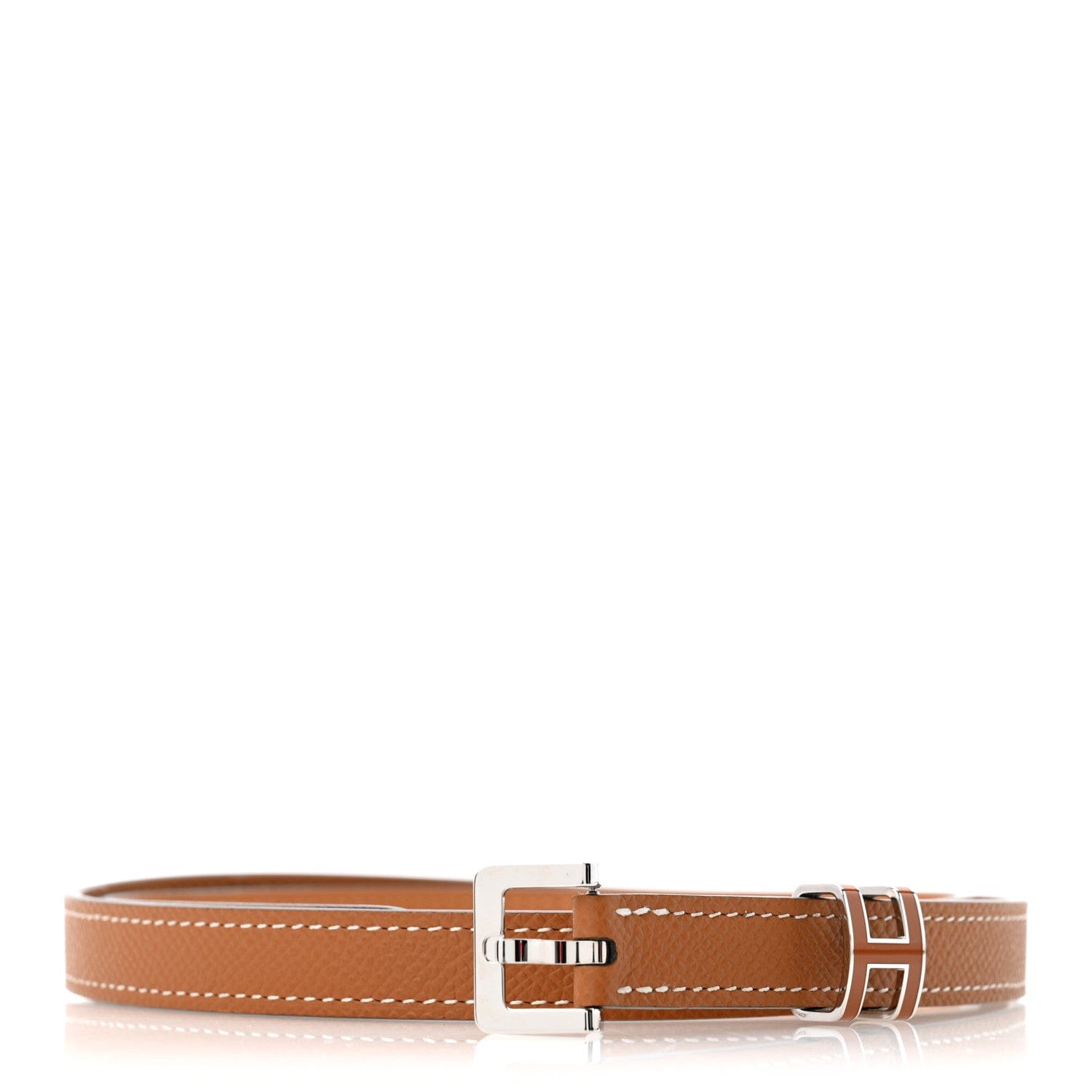 Hermes Epsom 15 mm Pop H Belt 75 30 Gold