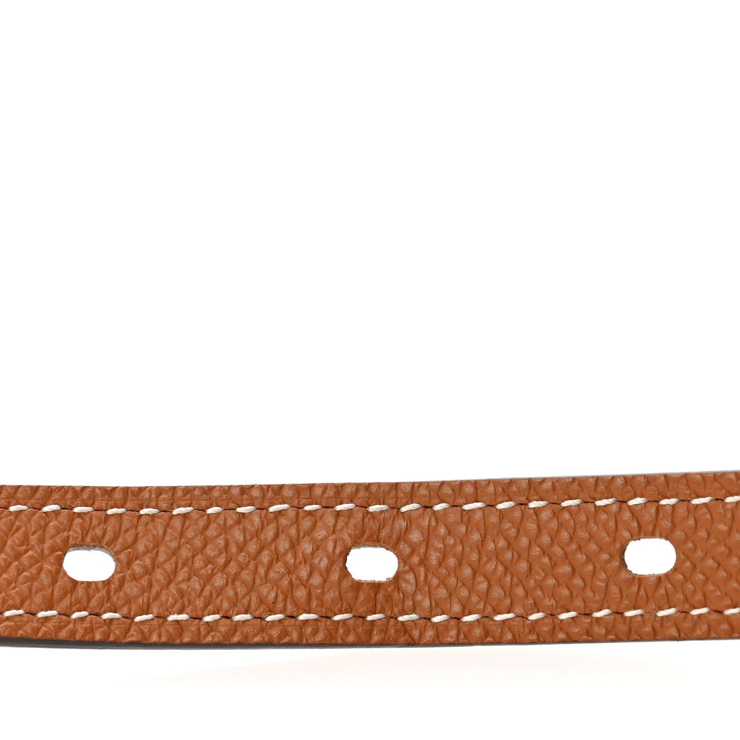 Hermes Epsom 15 mm Pop H Belt 75 30 Gold