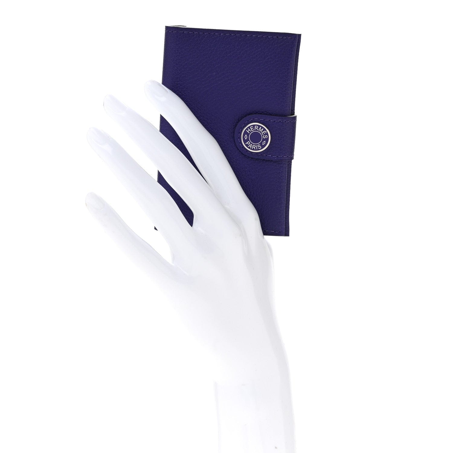 Hermes Evercolor RMS Card Holder Purple