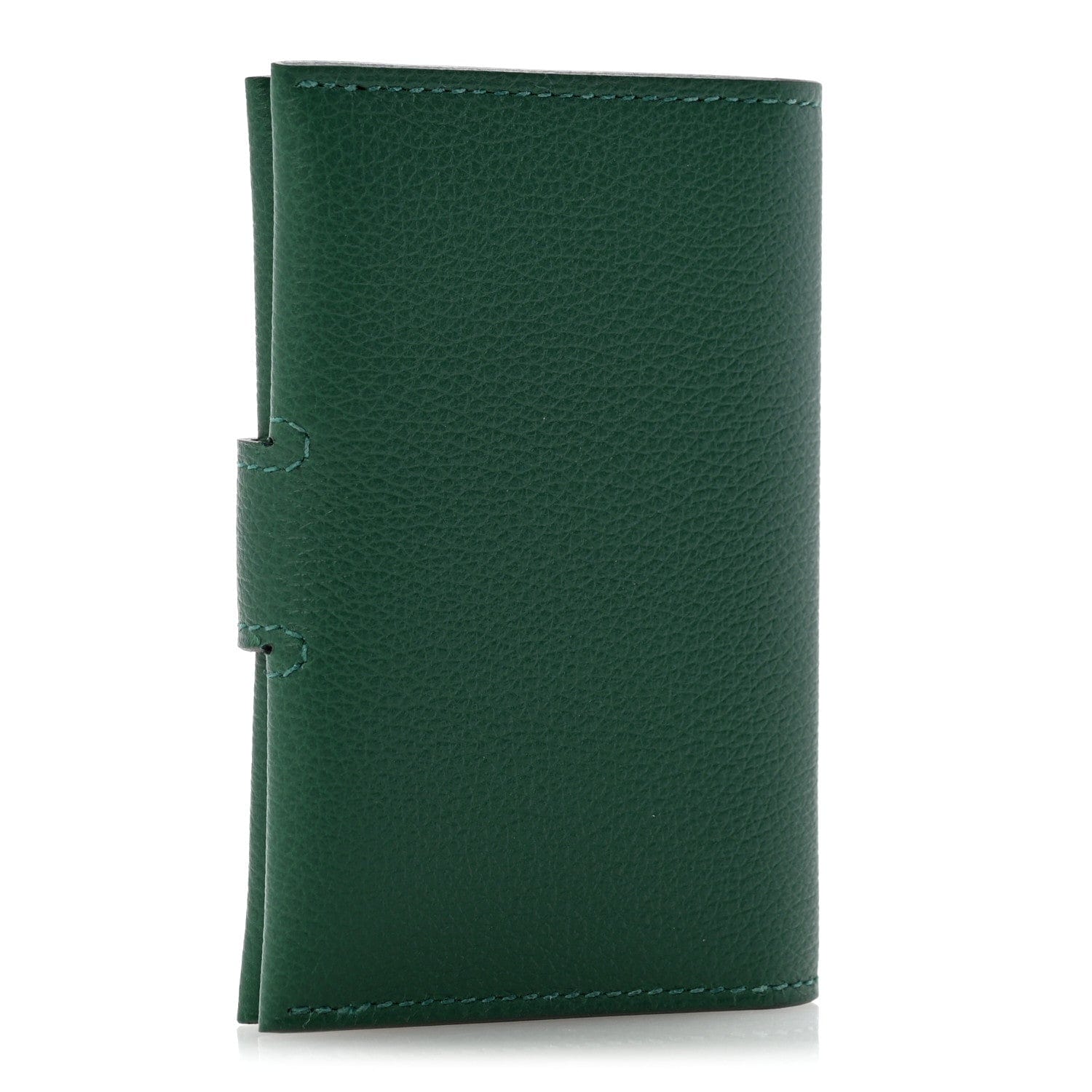 Hermes Evercolor Verso R.M.S Card Holder Vert Moyen Vert Fonce