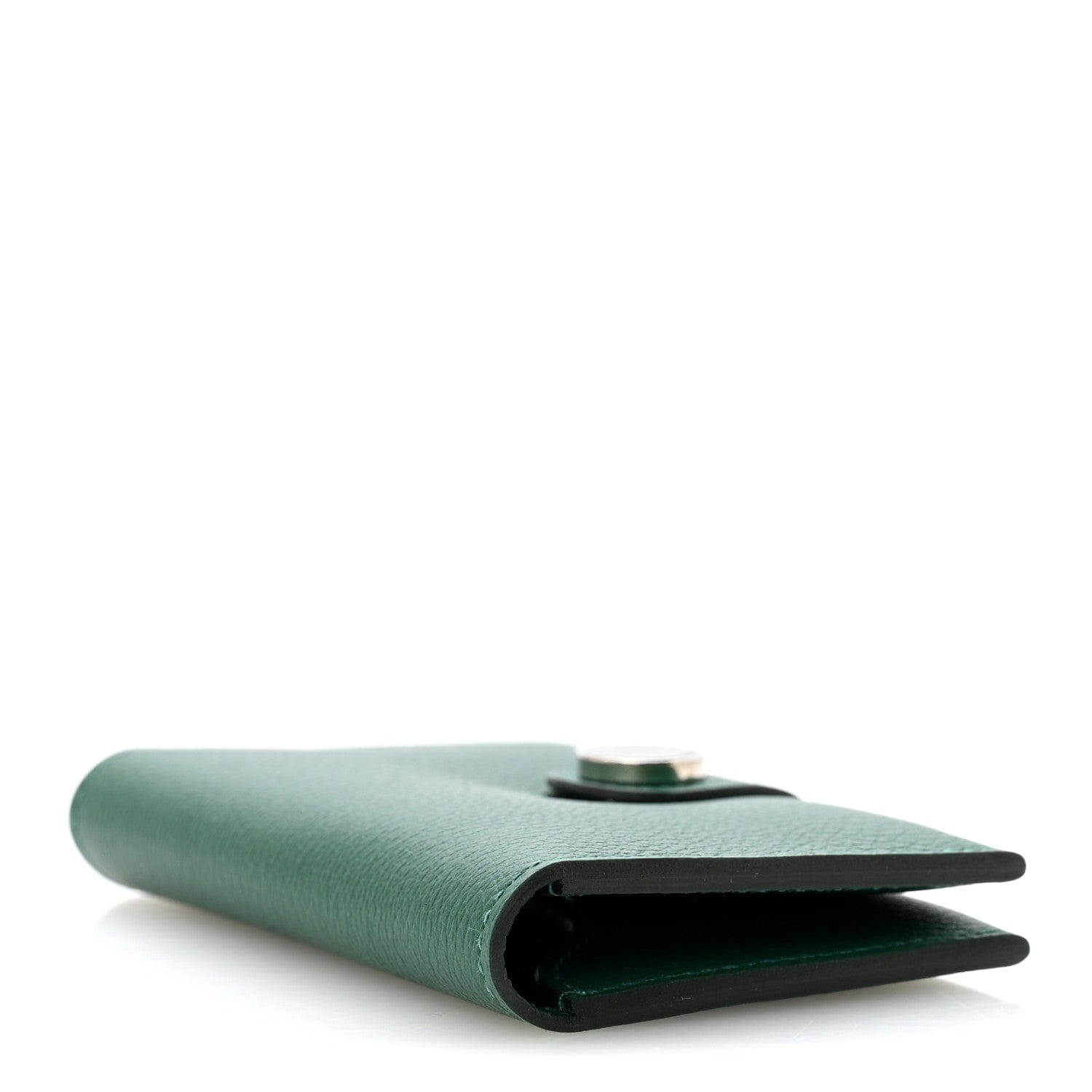 Hermes Evercolor Verso R.M.S Card Holder Vert Moyen Vert Fonce
