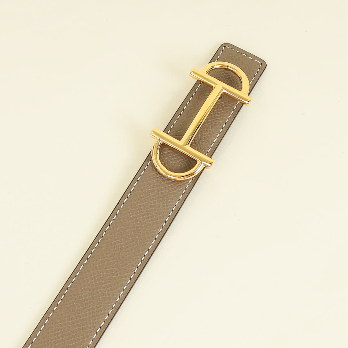 Hermes Bicolor Reversible Gamma 24 mm Belt Buckle