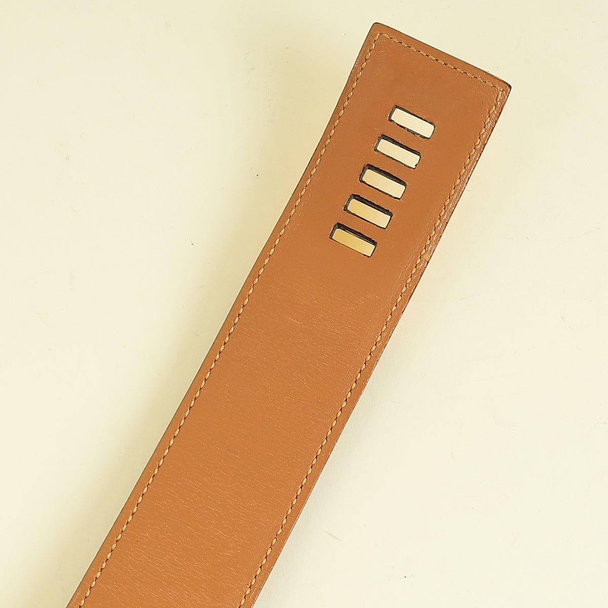 Hermes Gold Vintage Collier De Chien Belt