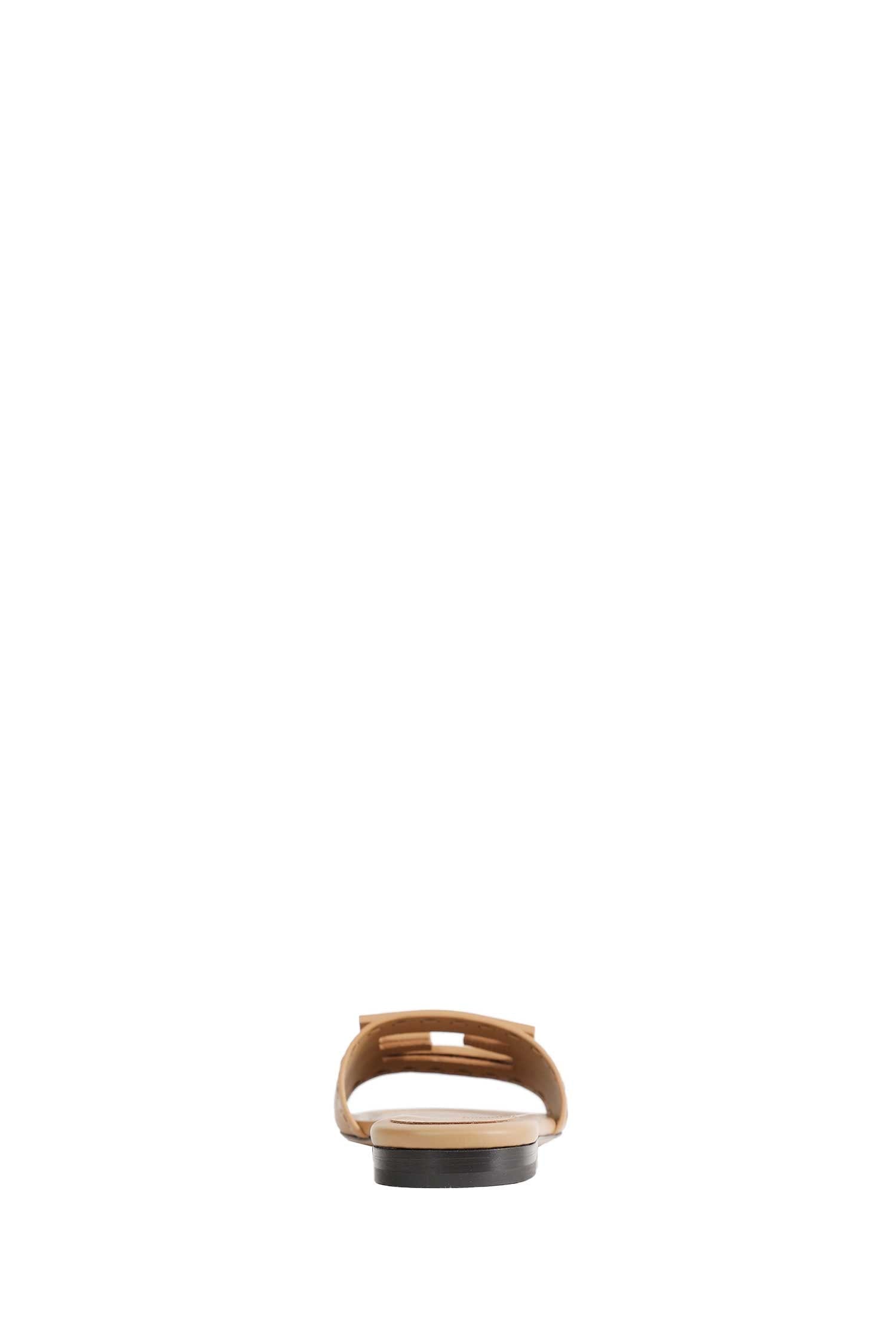 Fendi Leather Slides