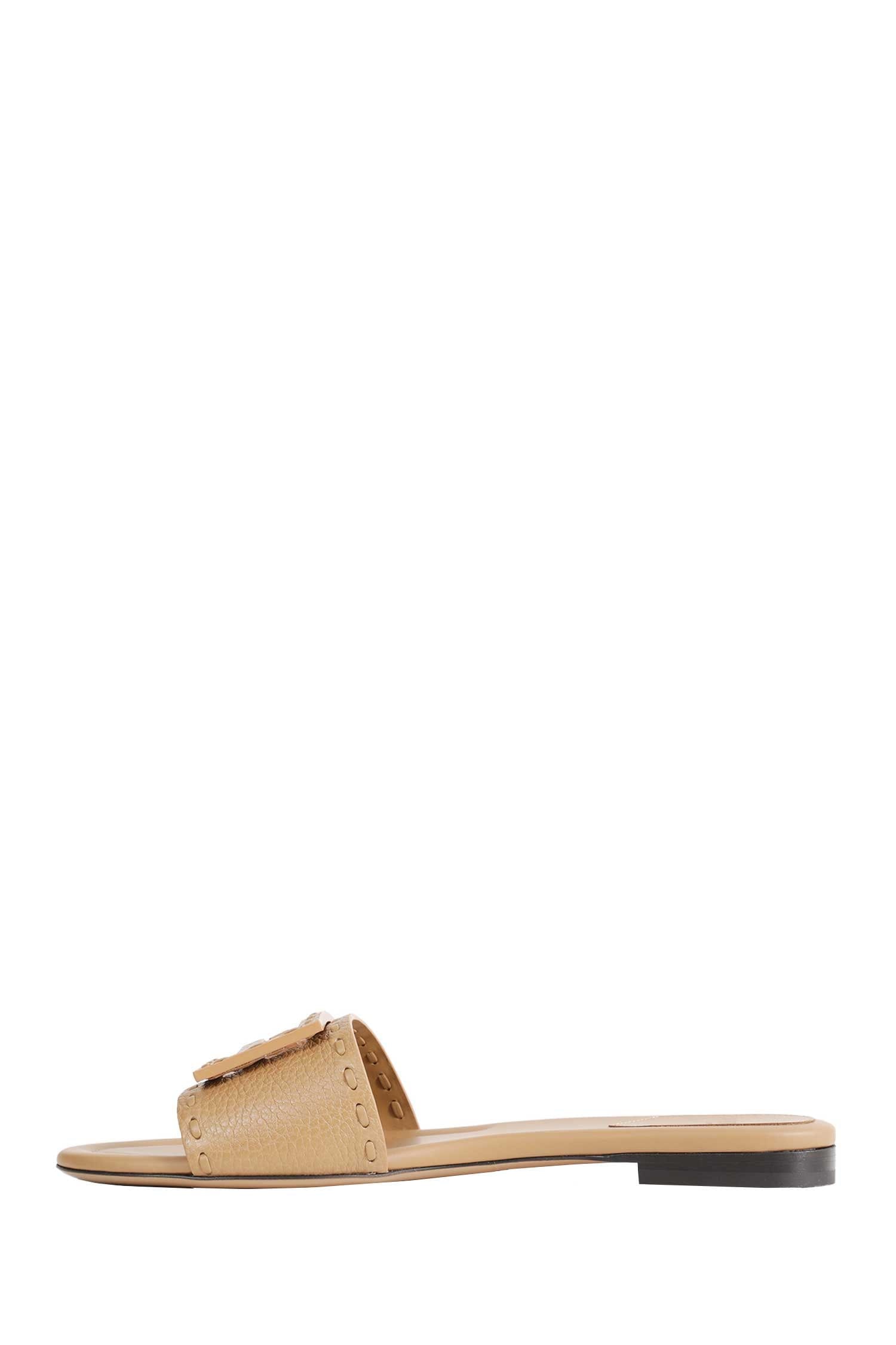 Fendi Leather Slides