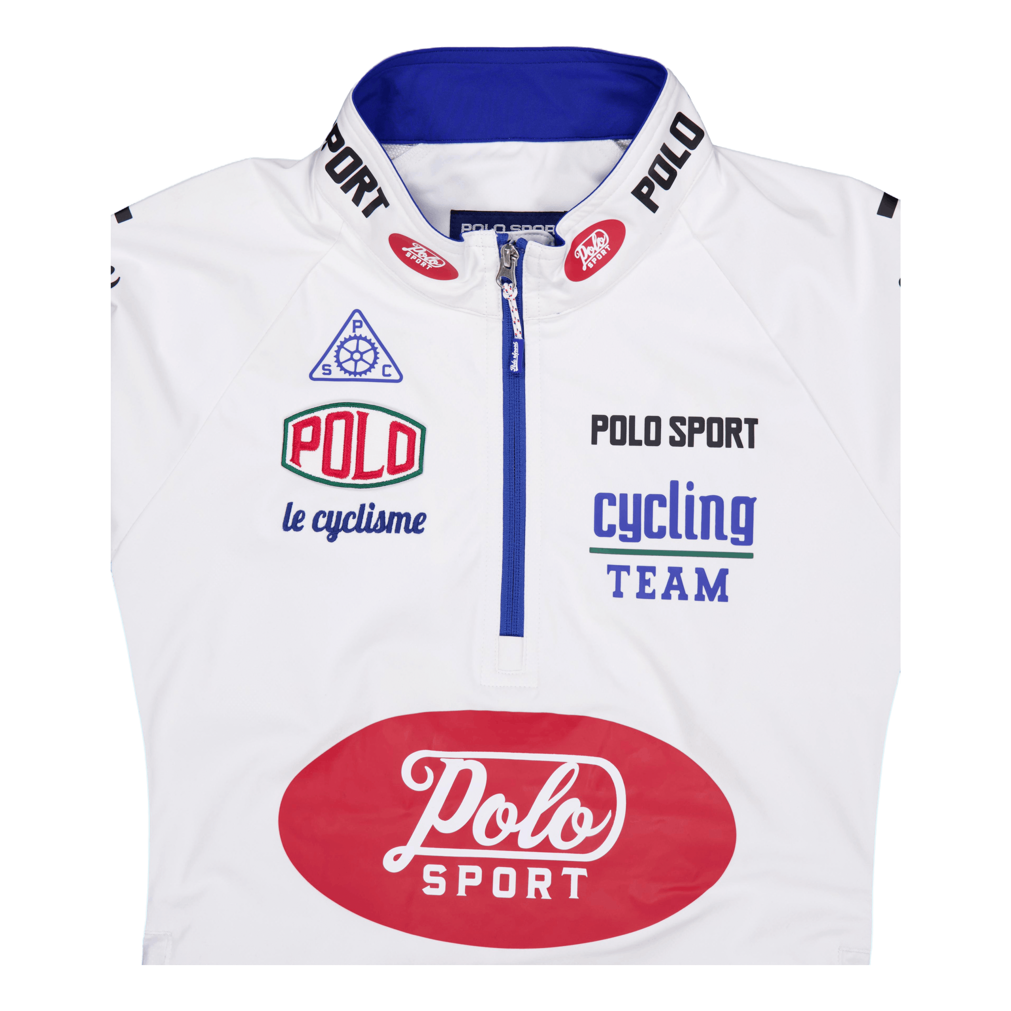 Polo Ralph Lauren Polo Sport Water - Repellent Pullover Ceramic White/Heritage Blue