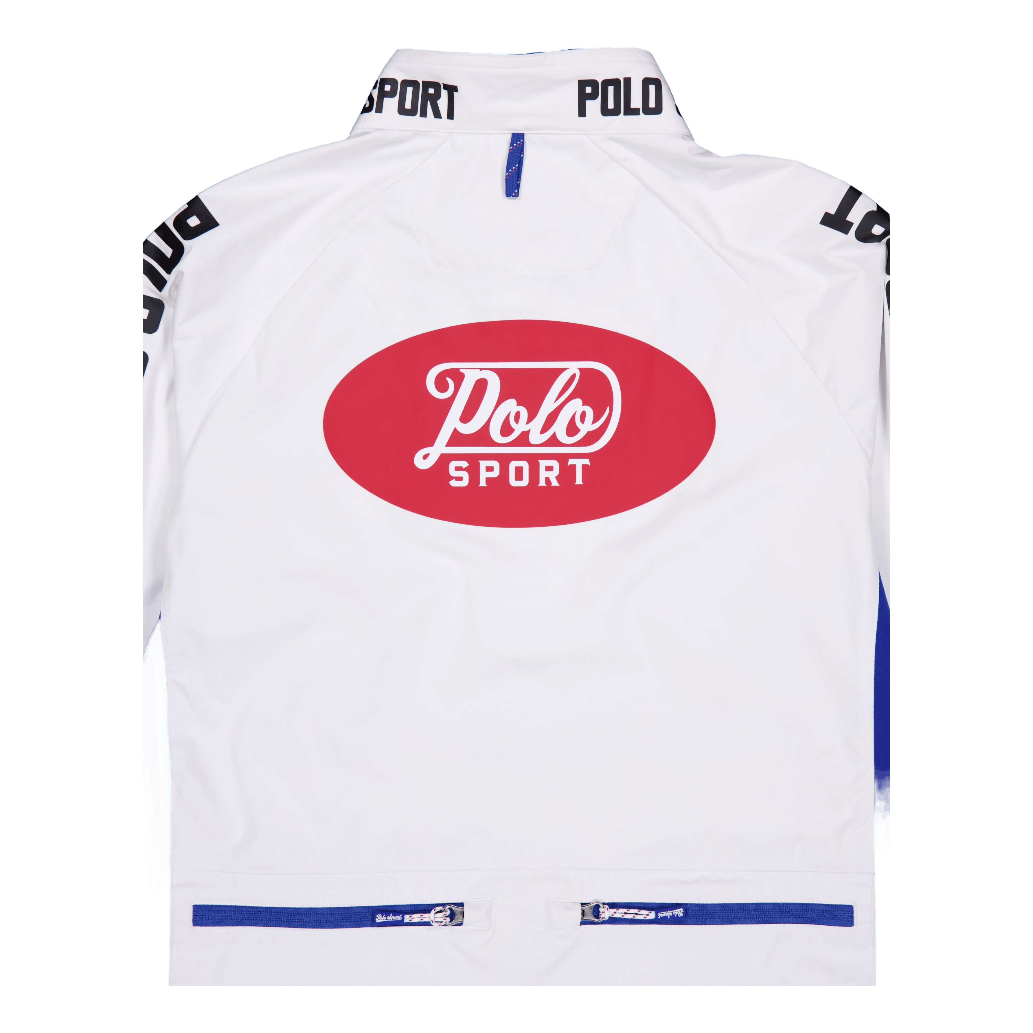 Polo Ralph Lauren Polo Sport Water - Repellent Pullover Ceramic White/Heritage Blue