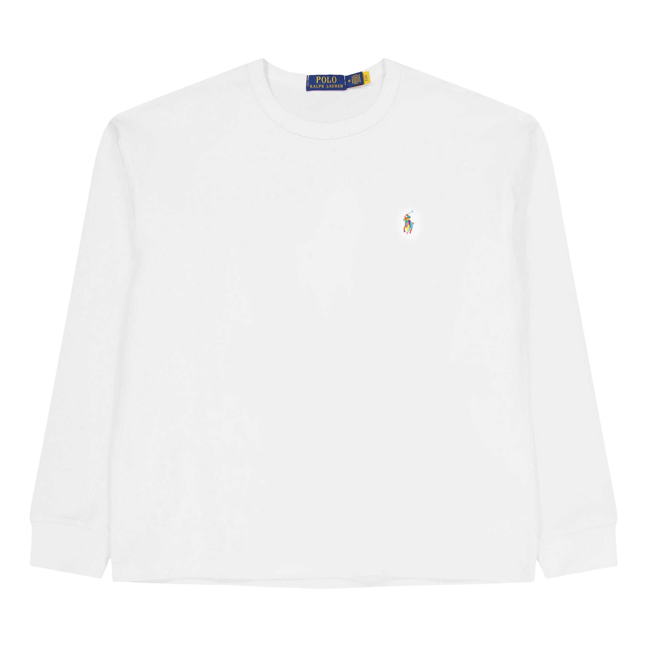 Polo Ralph Lauren Relaxed Fit Big Pony Jersey T - Shirt White