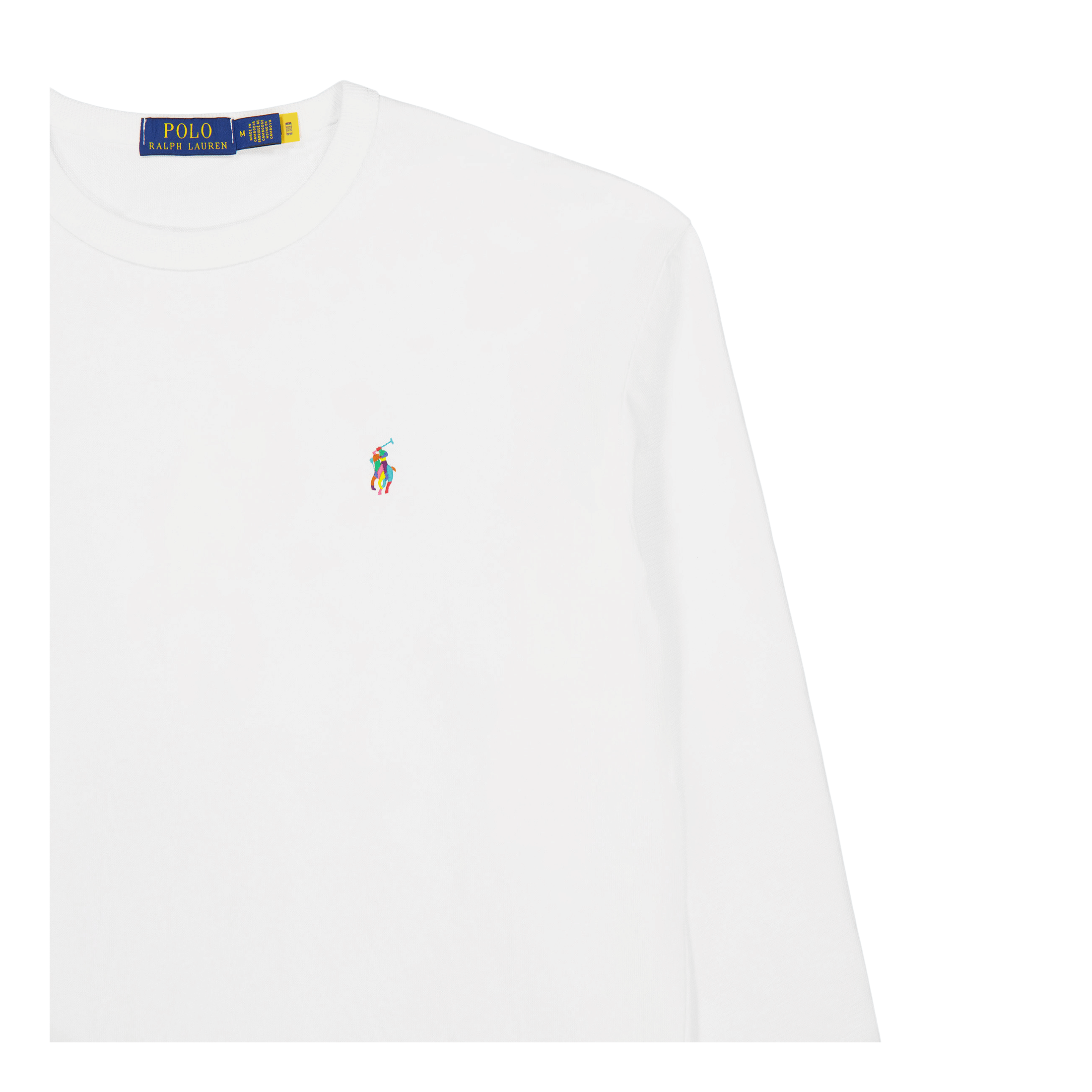 Polo Ralph Lauren Relaxed Fit Big Pony Jersey T - Shirt White