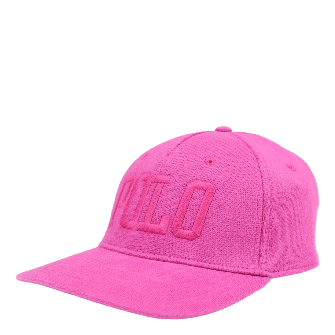 Polo Ralph Lauren Logo Fleece Ball Cap Vivid Pink