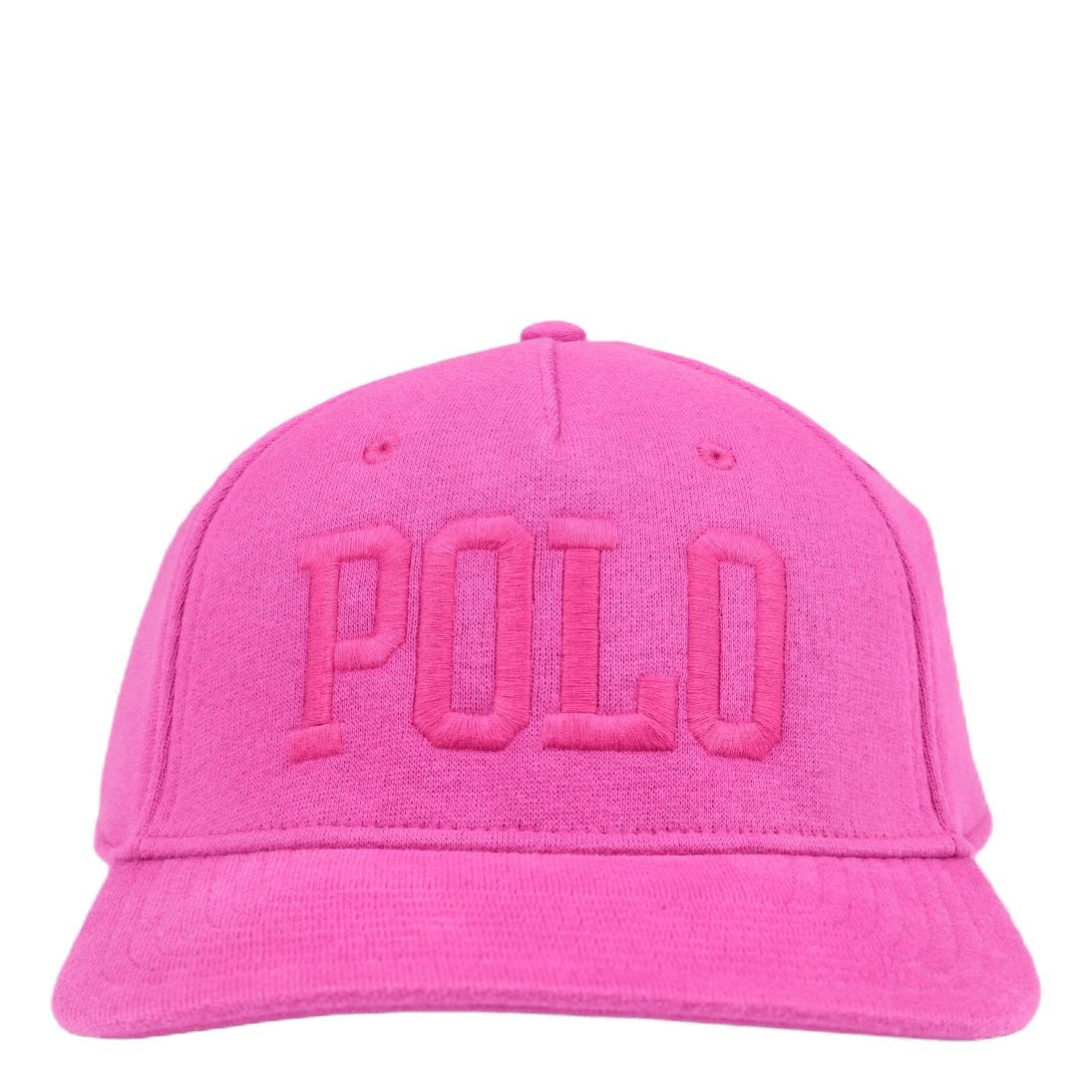Polo Ralph Lauren Logo Fleece Ball Cap Vivid Pink