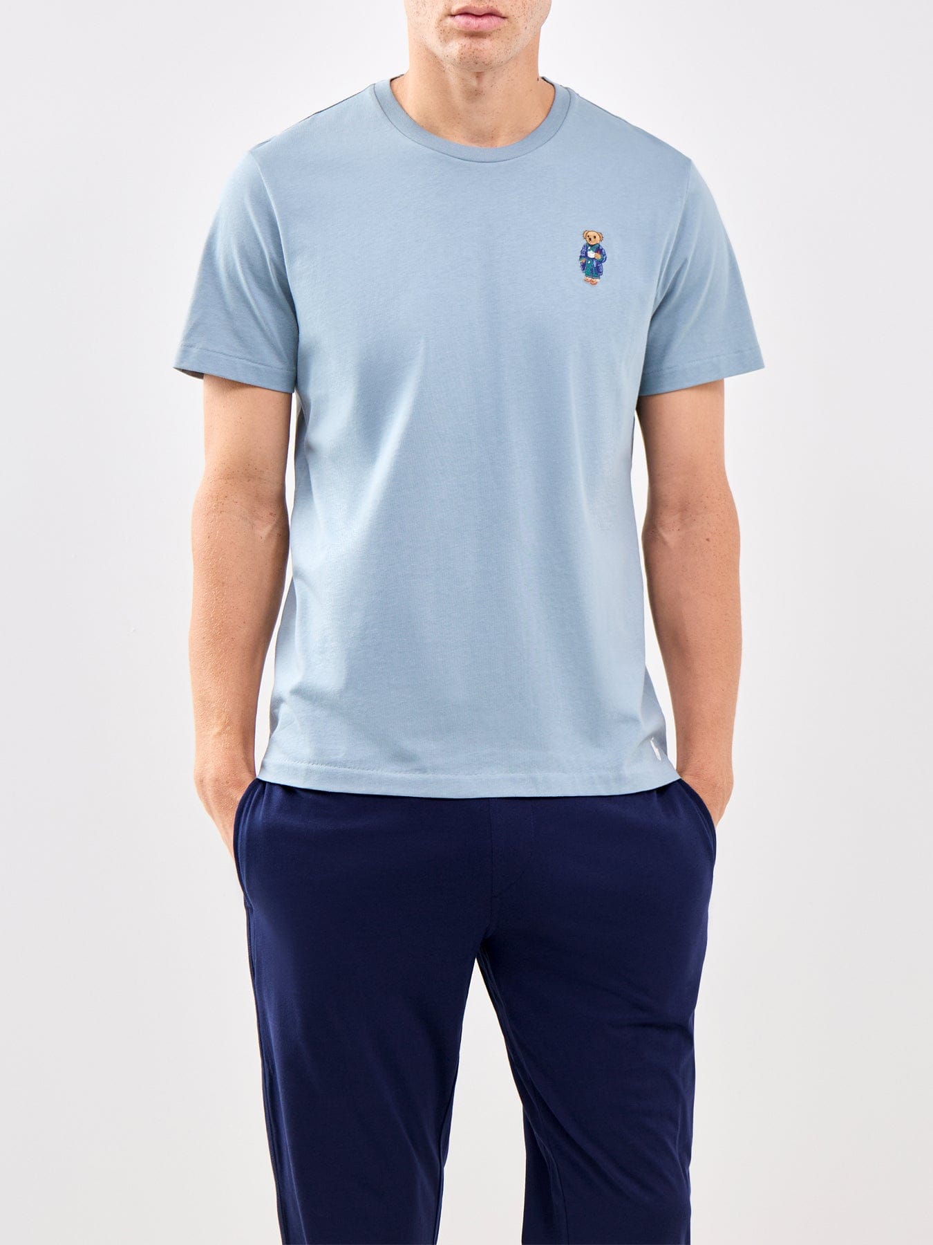 Polo Ralph Lauren Bear Lounge T - Shirt Blue