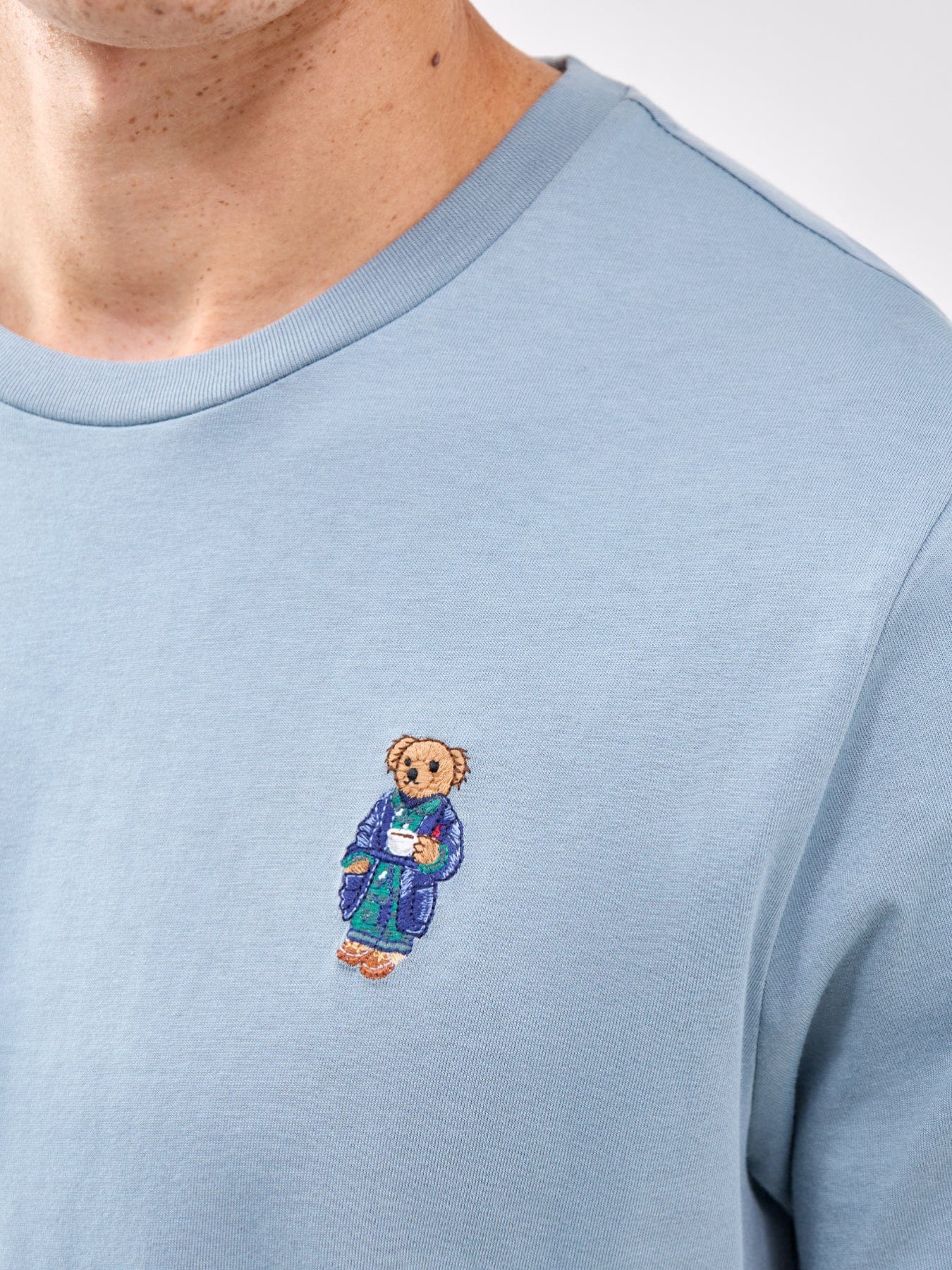 Polo Ralph Lauren Bear Lounge T - Shirt Blue