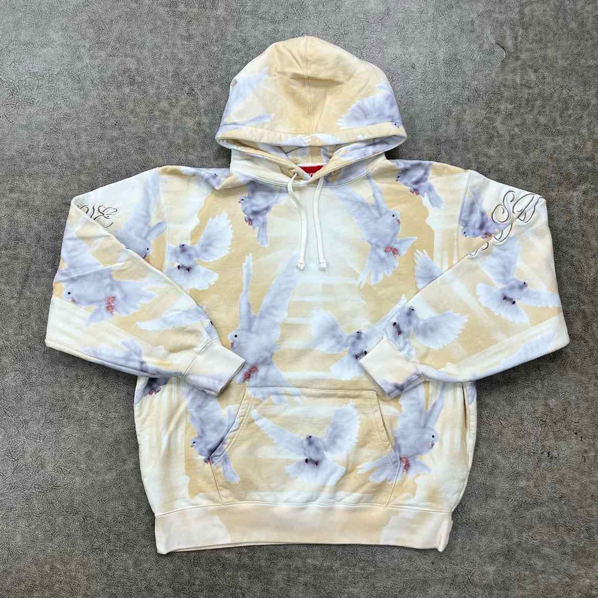 Supreme Hoodie DOVE Tan New Size XL