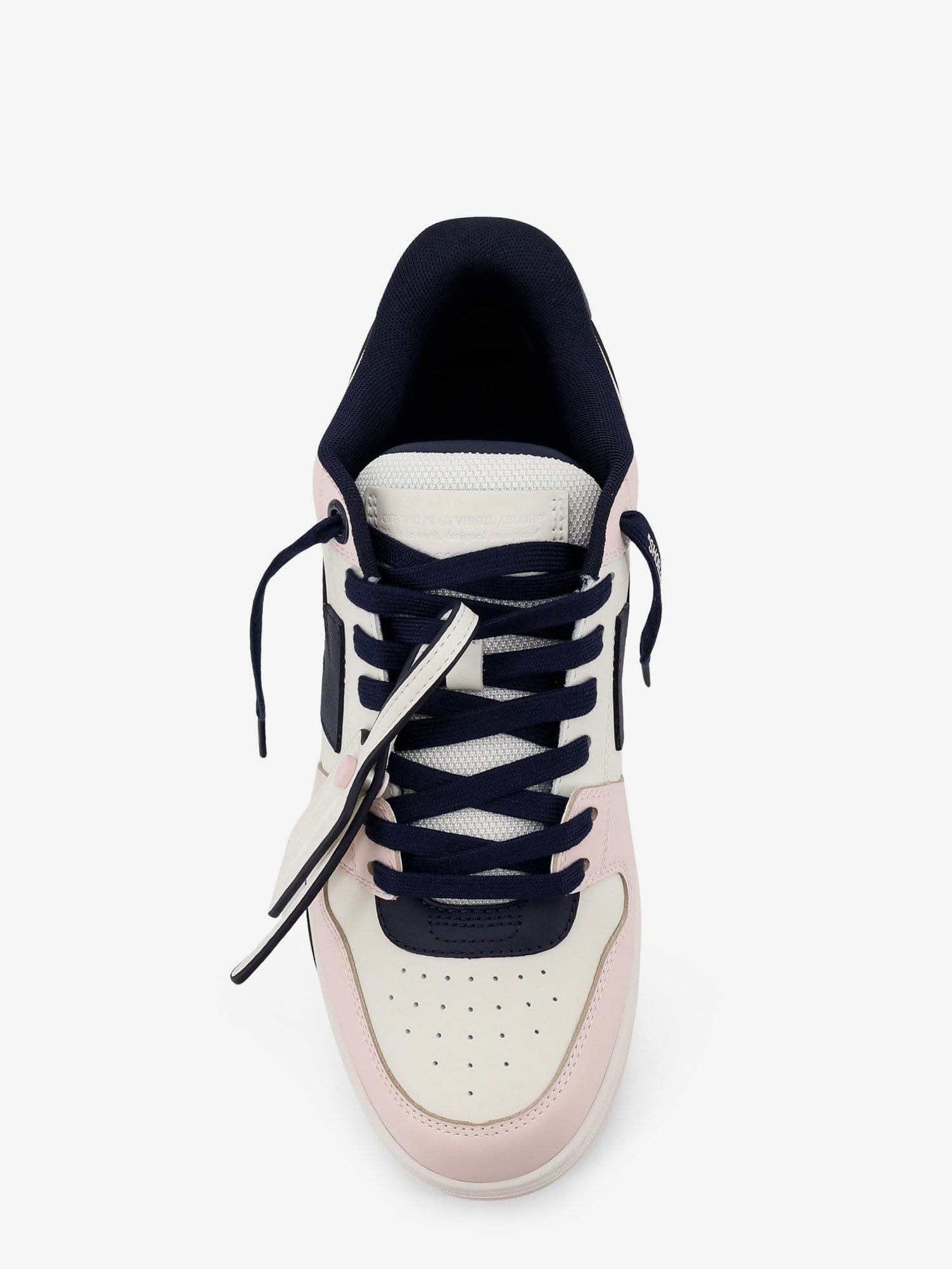 OFF WHITE Out of Office leather sneakers with iconic logo on the side