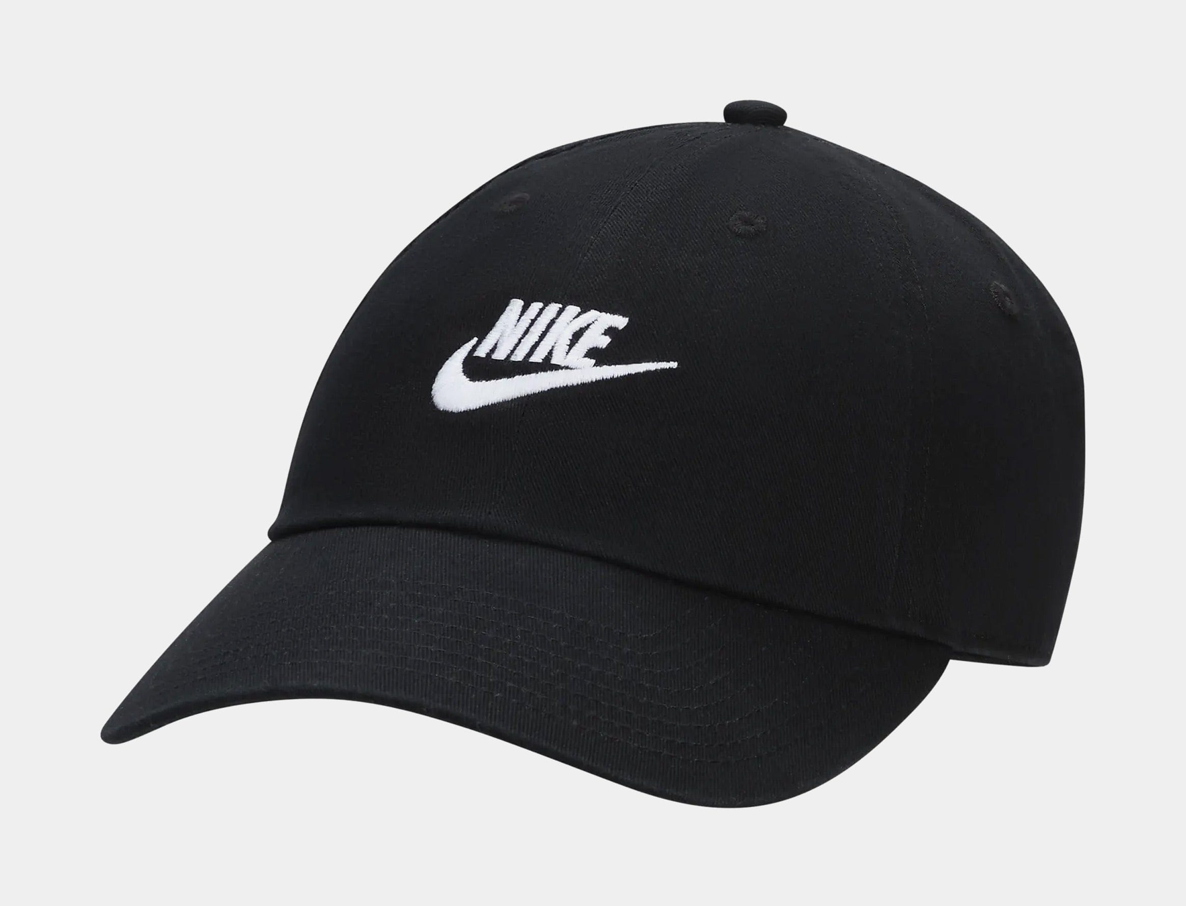 Nike Club Unstructured Futura Wash Mens Hat (Black)
