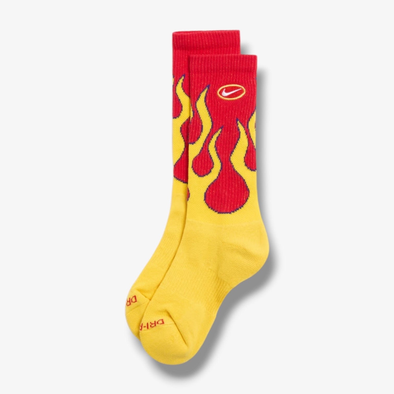 Nike Flame Socks Yellow Red IB2285 - 657