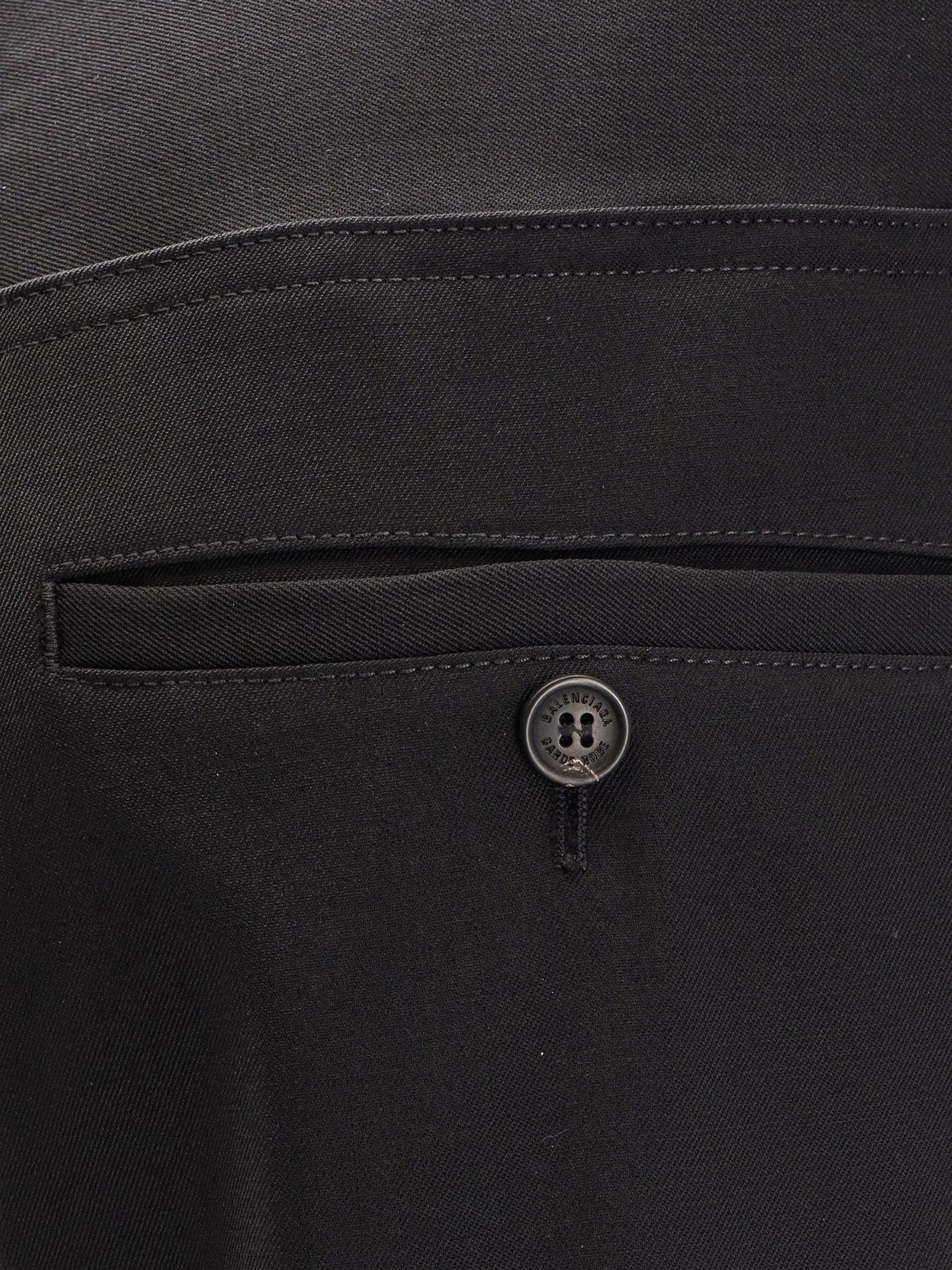 Balenciaga Straight Fit cotton trousers