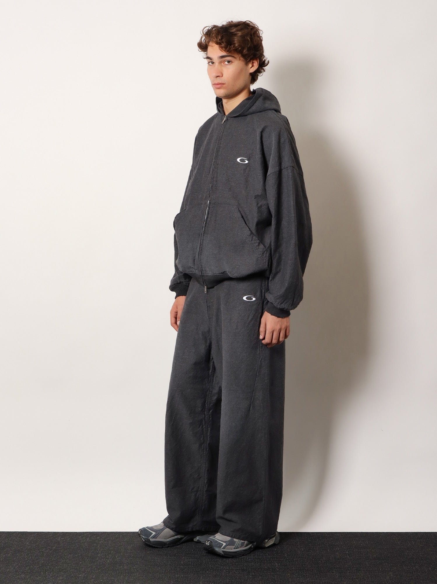 Balenciaga Trompe L'oeil denim trousers