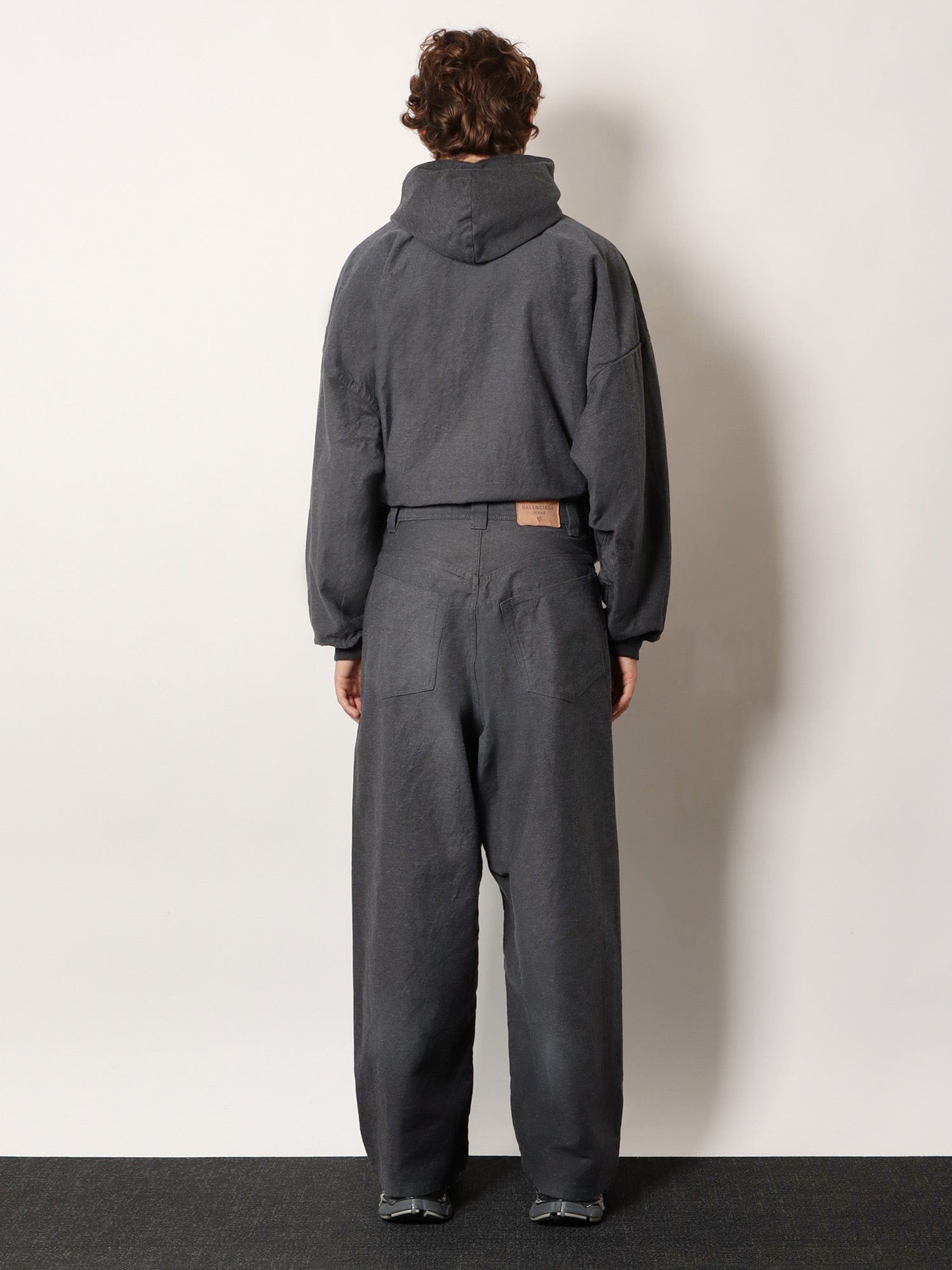 Balenciaga Trompe L'oeil denim trousers
